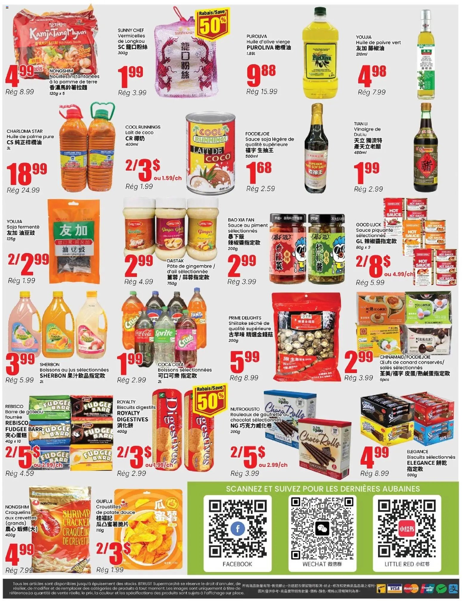Btrust Supermarket weekly flyer / circulaire