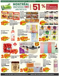 Btrust Supermarket weekly flyer / circulaire