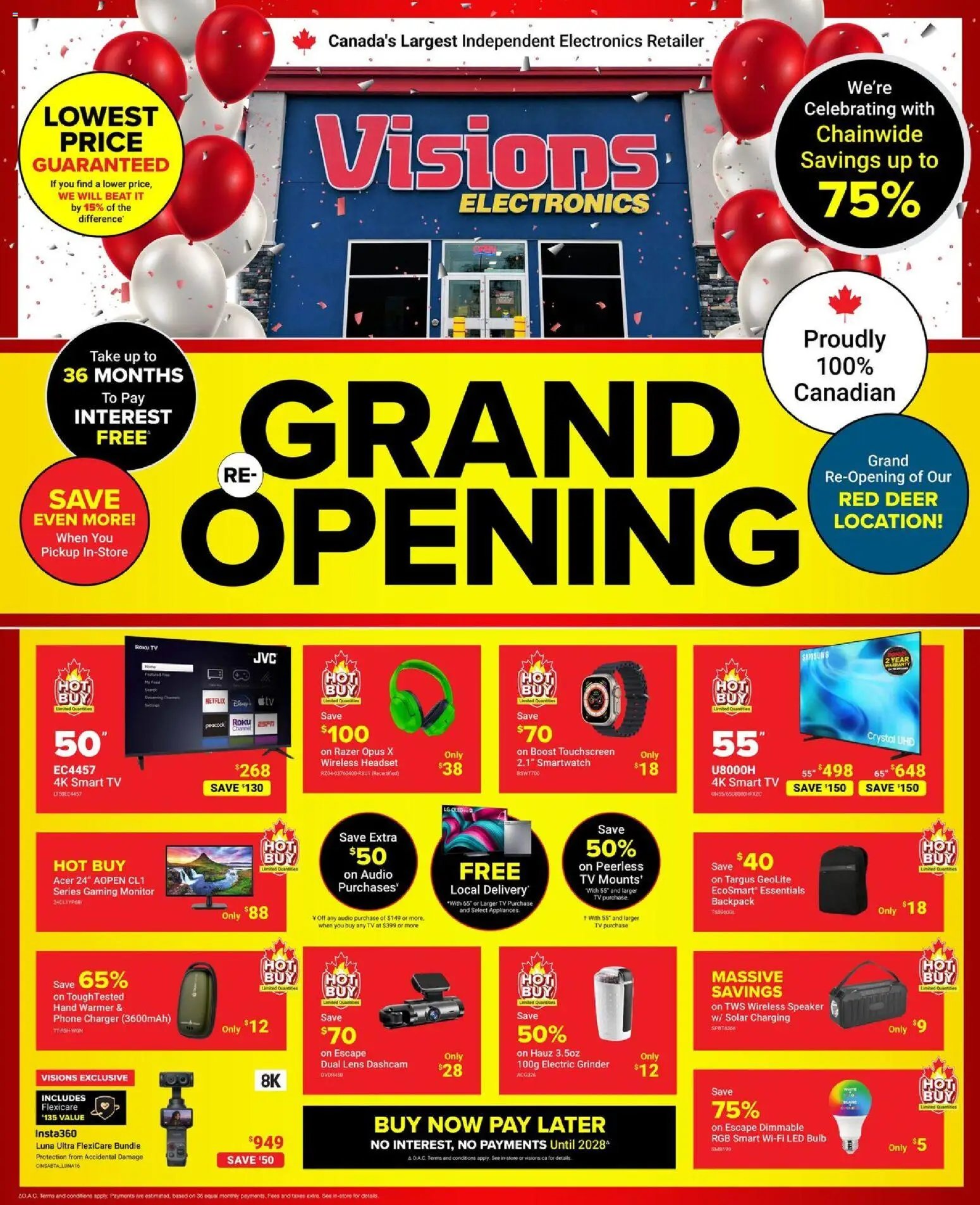 Visions weekly flyer / circulaire