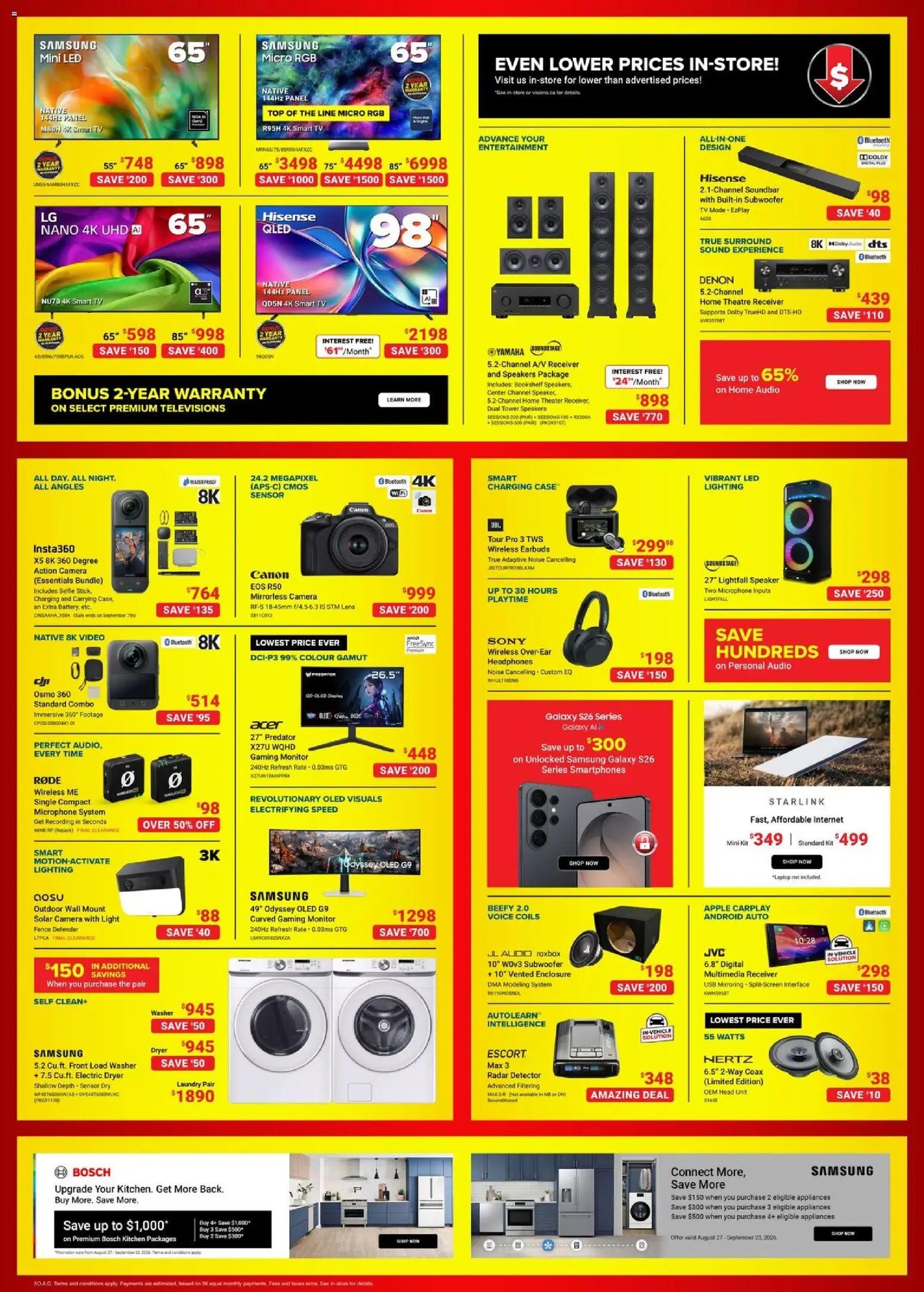 Visions weekly flyer / circulaire