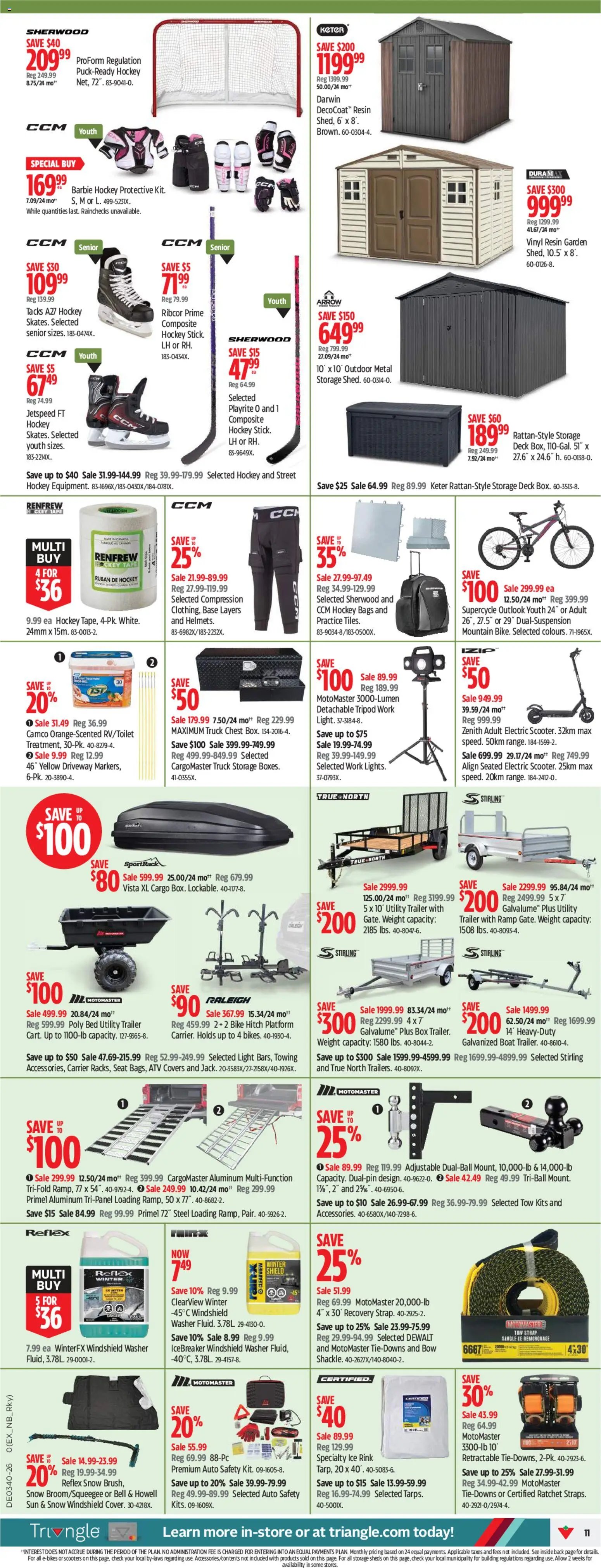 Canadian Tire weekly flyer