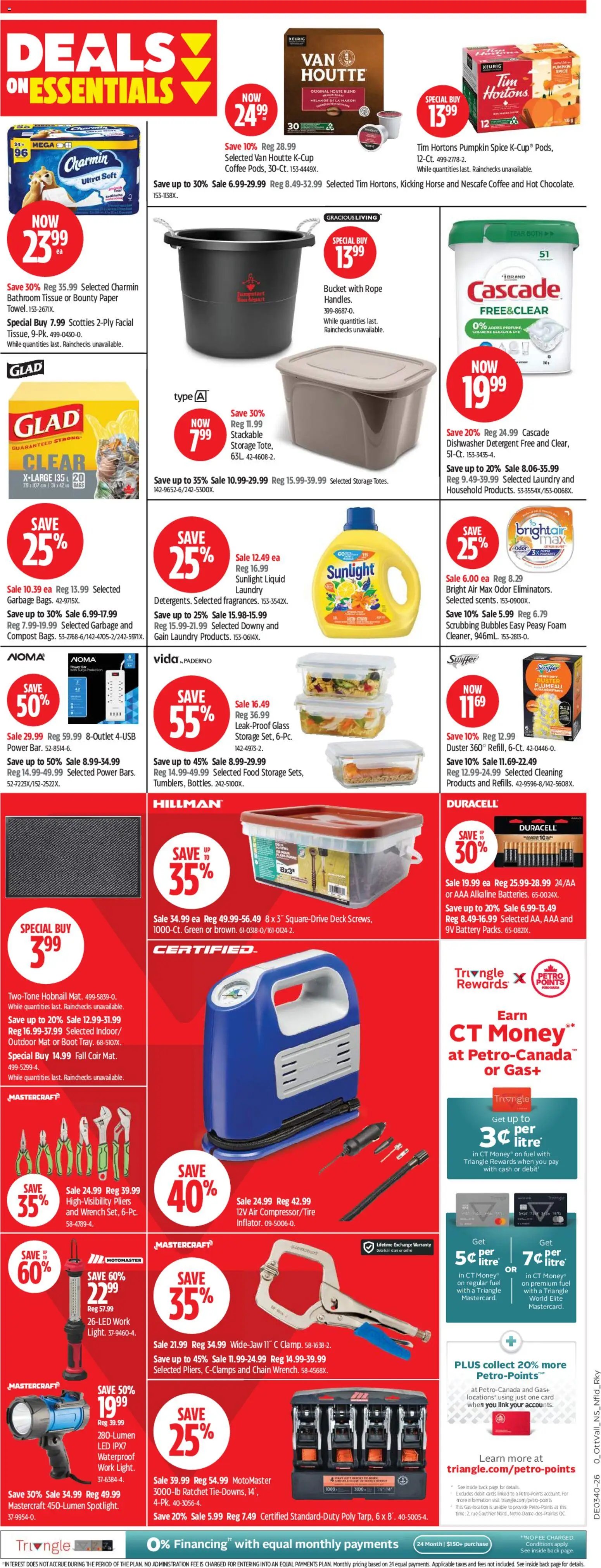 Canadian Tire weekly flyer
