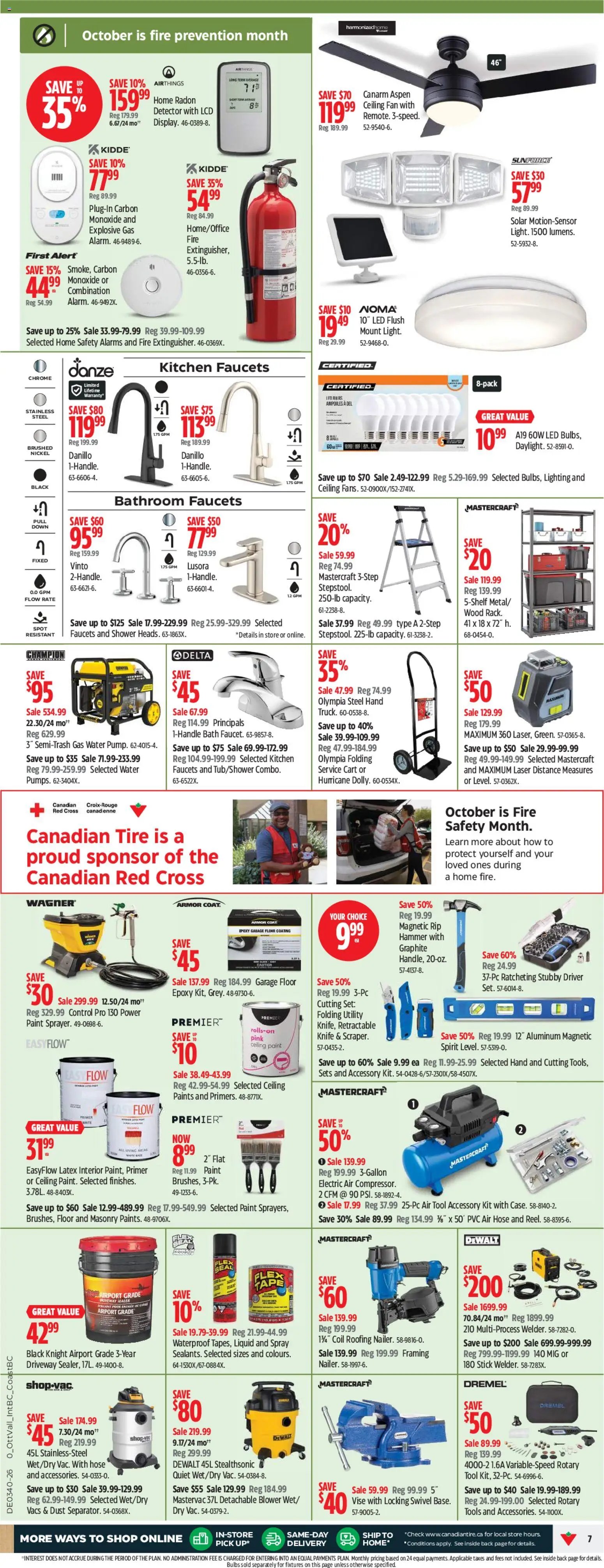 Canadian Tire weekly flyer