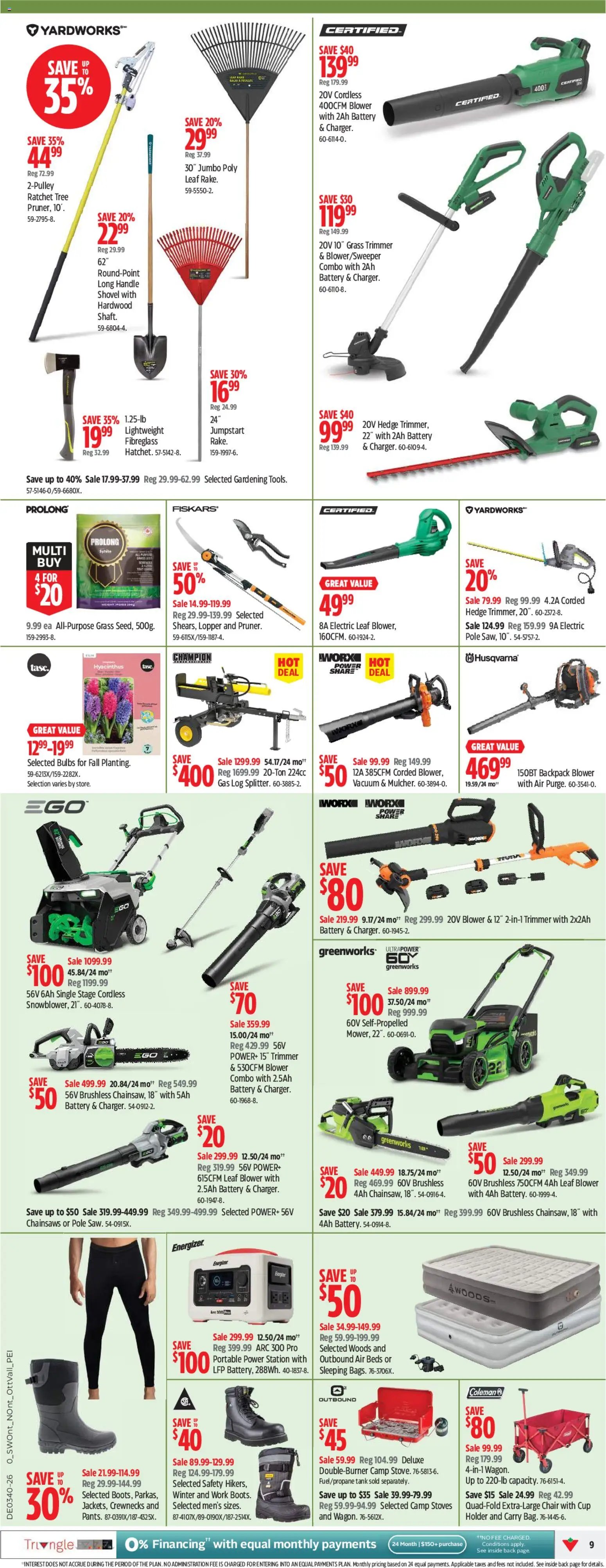 Canadian Tire weekly flyer