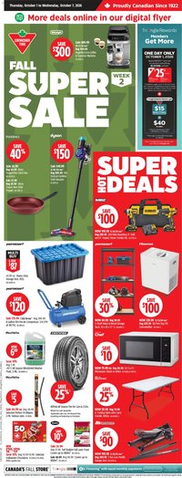 Canadian Tire weekly flyer