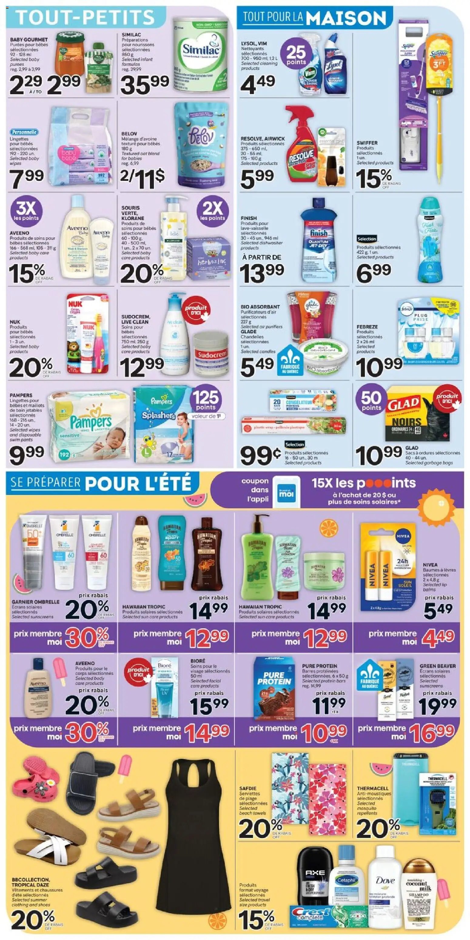 Brunet weekly flyer / circulaire
