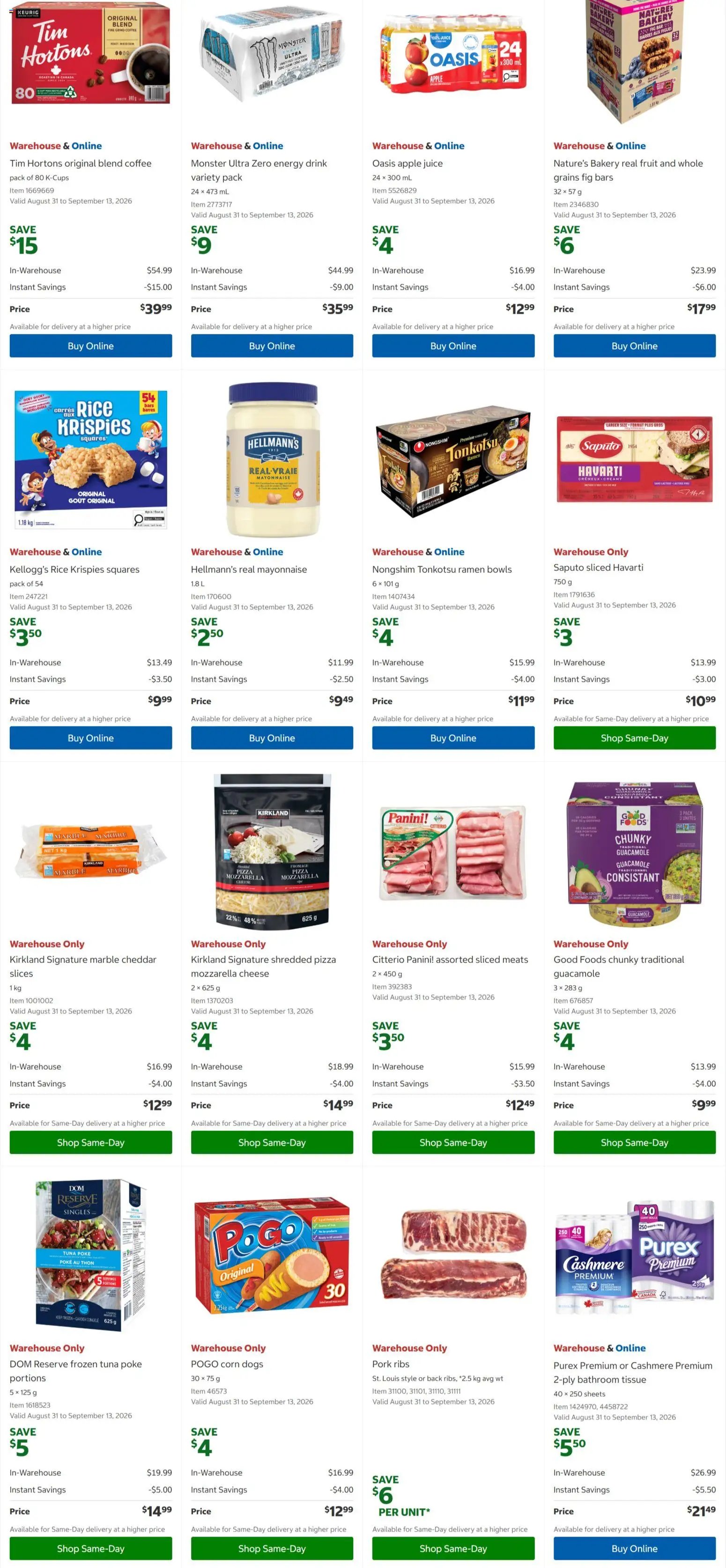 Costco weekly flyer