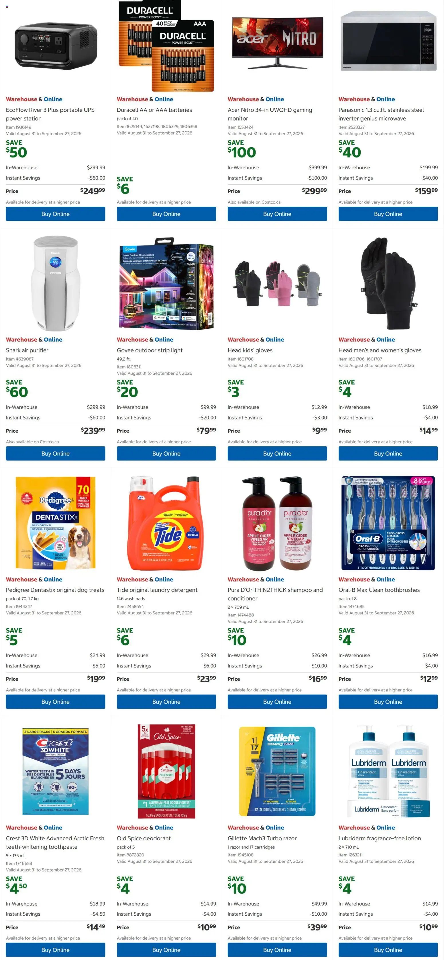 Costco weekly flyer