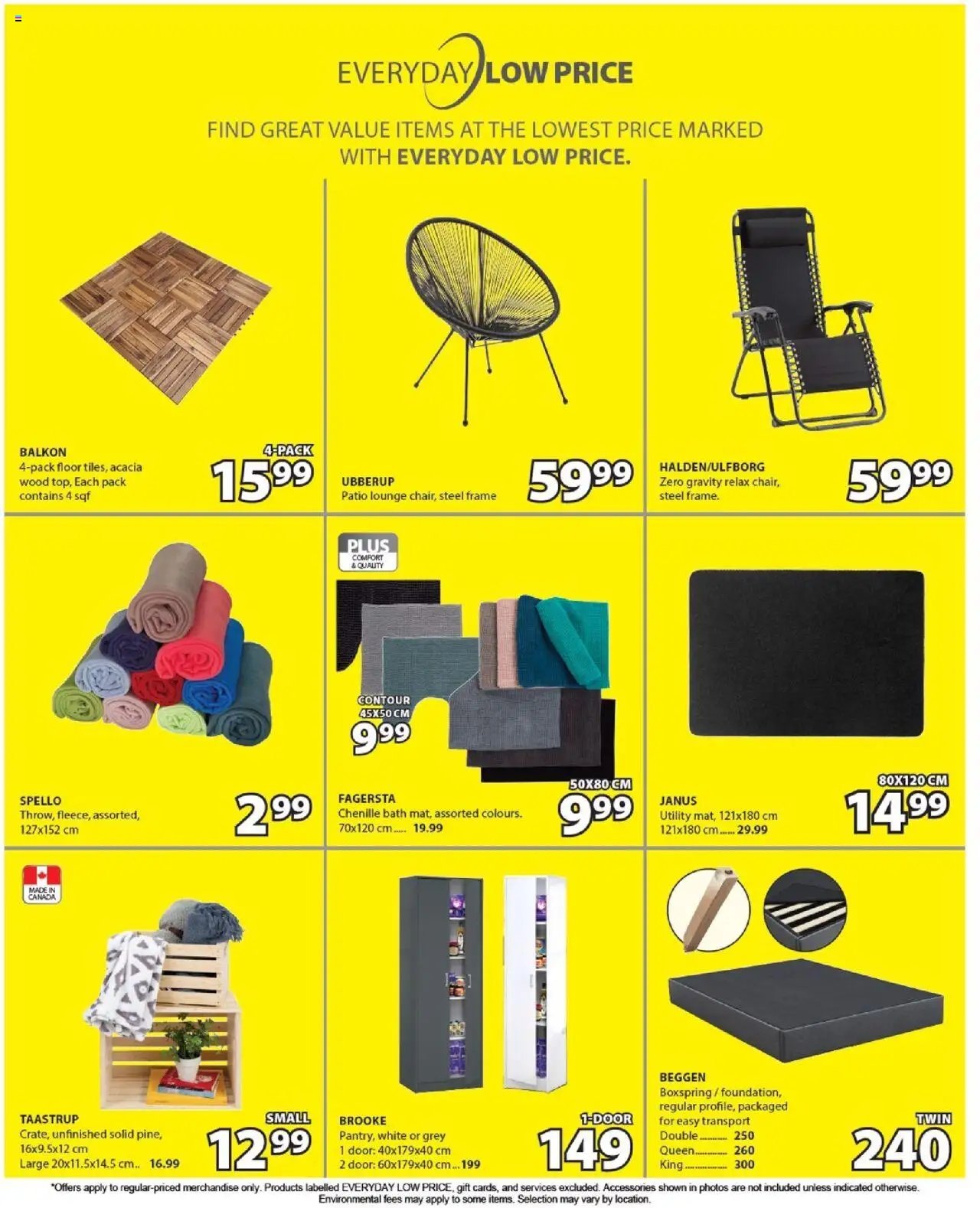 JYSK weekly flyer