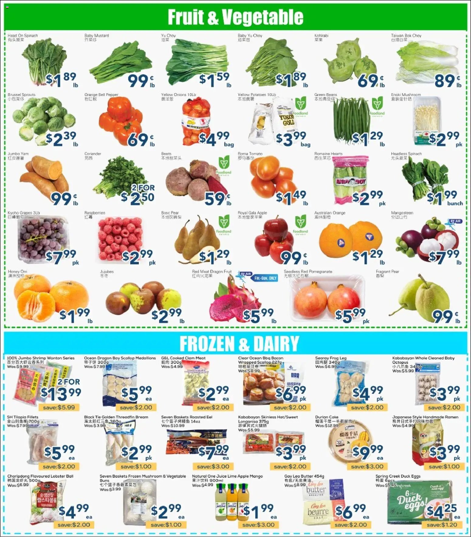 Oceans weekly flyer - Mississauga