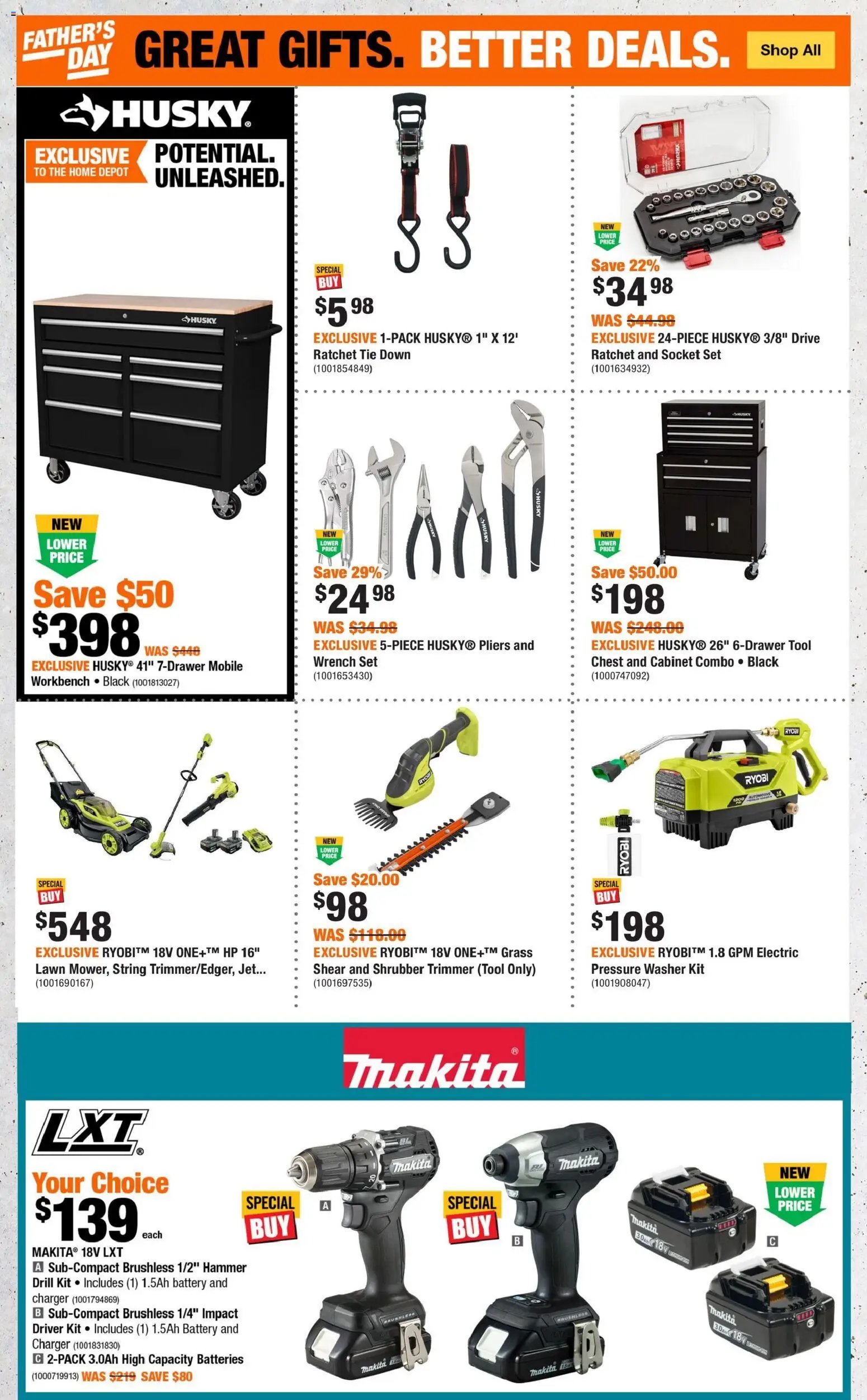 Home Depot weekly flyer / circulaire