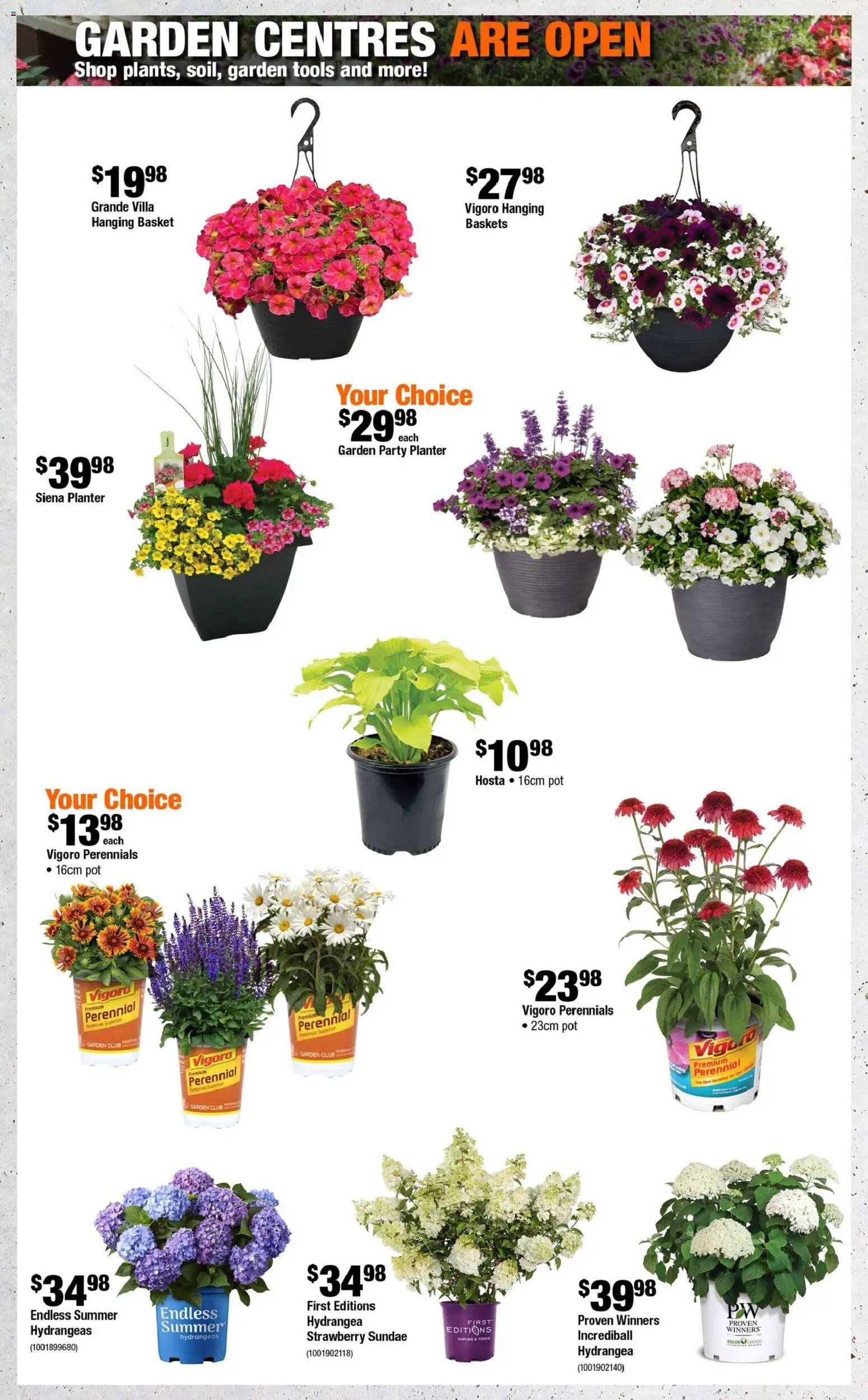 Home Depot weekly flyer / circulaire