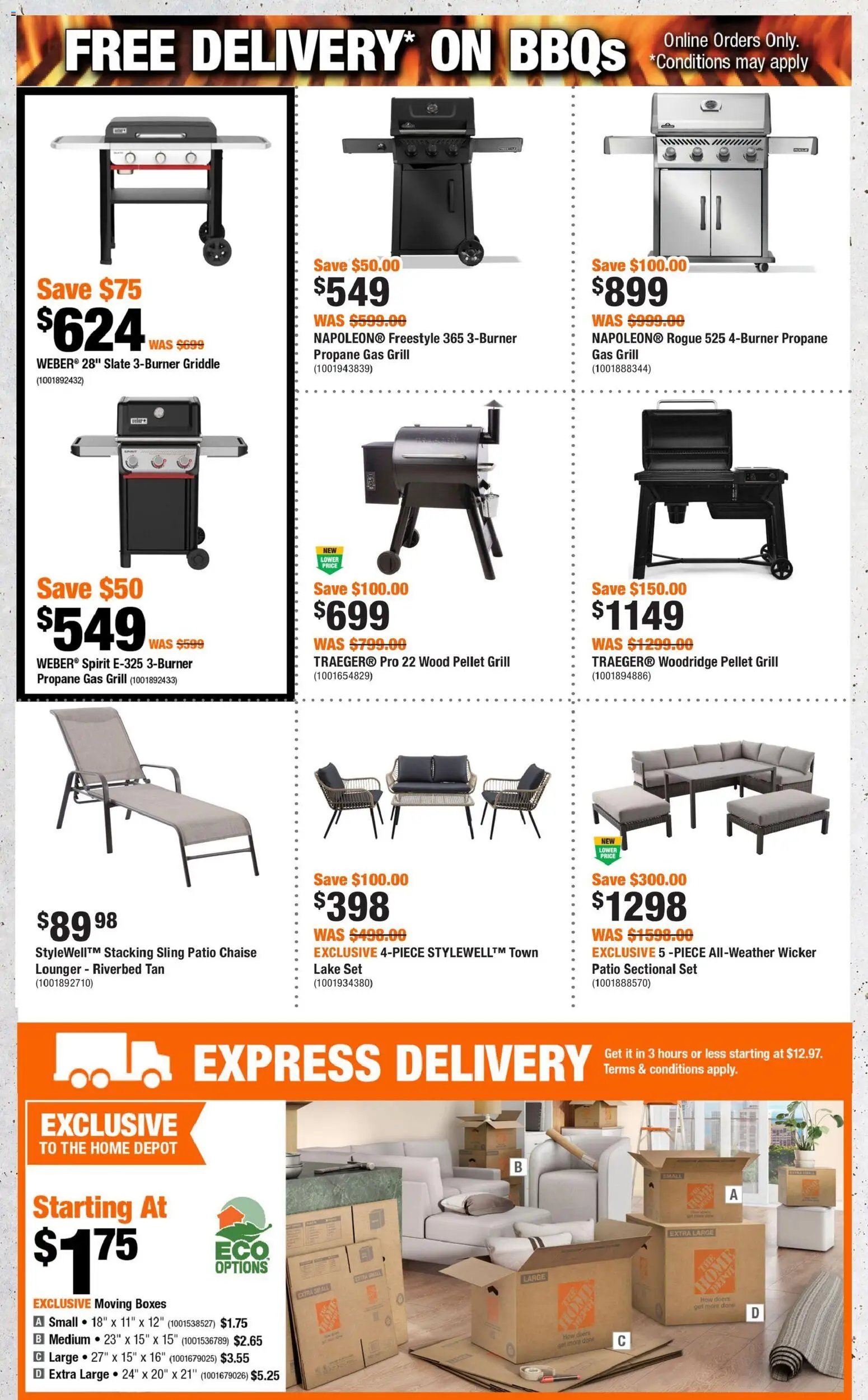 Home Depot weekly flyer / circulaire