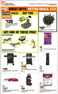 Home Depot weekly flyer / circulaire