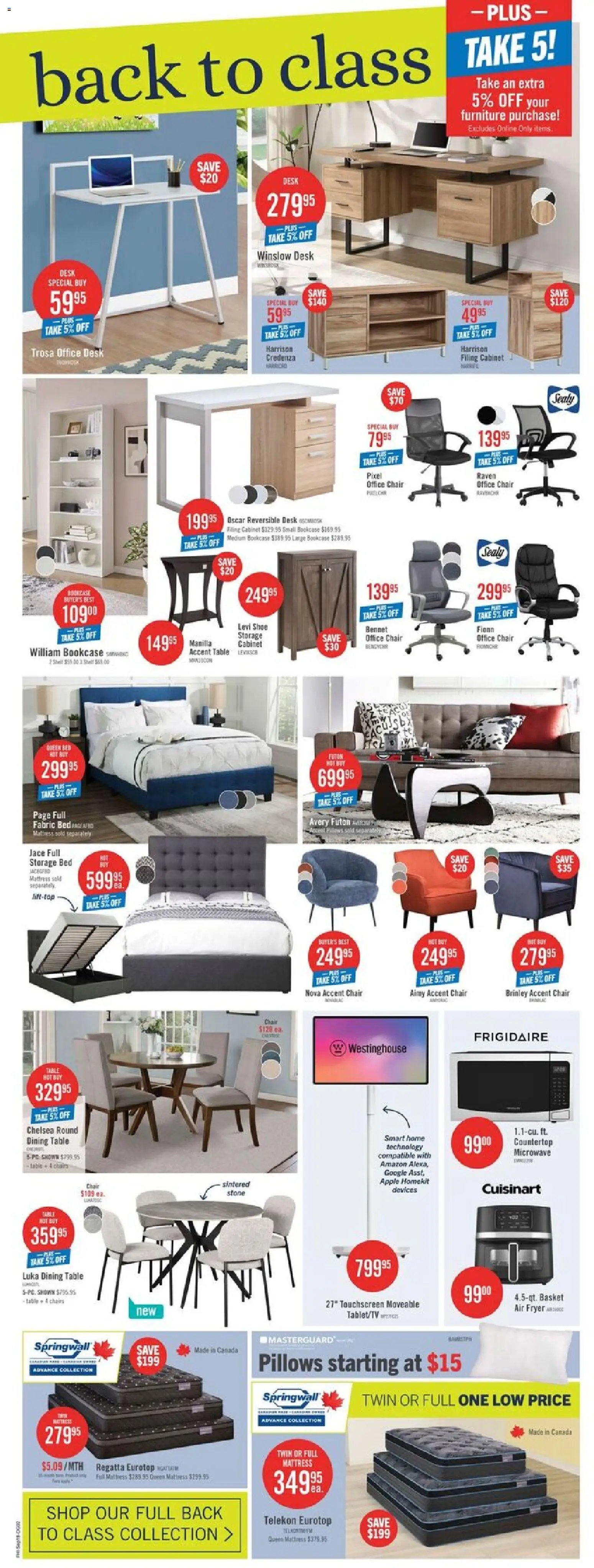 The Brick weekly flyer / circulaire