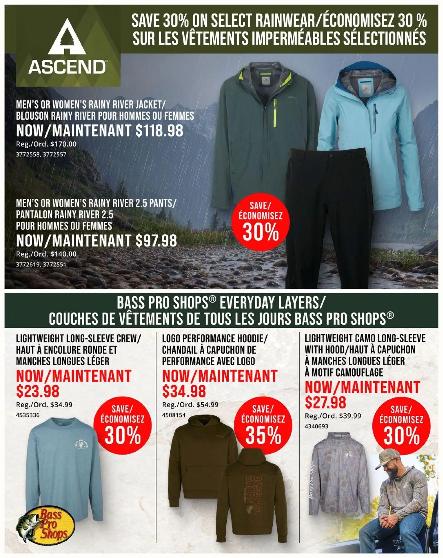 Cabelas weekly flyer / circulaire