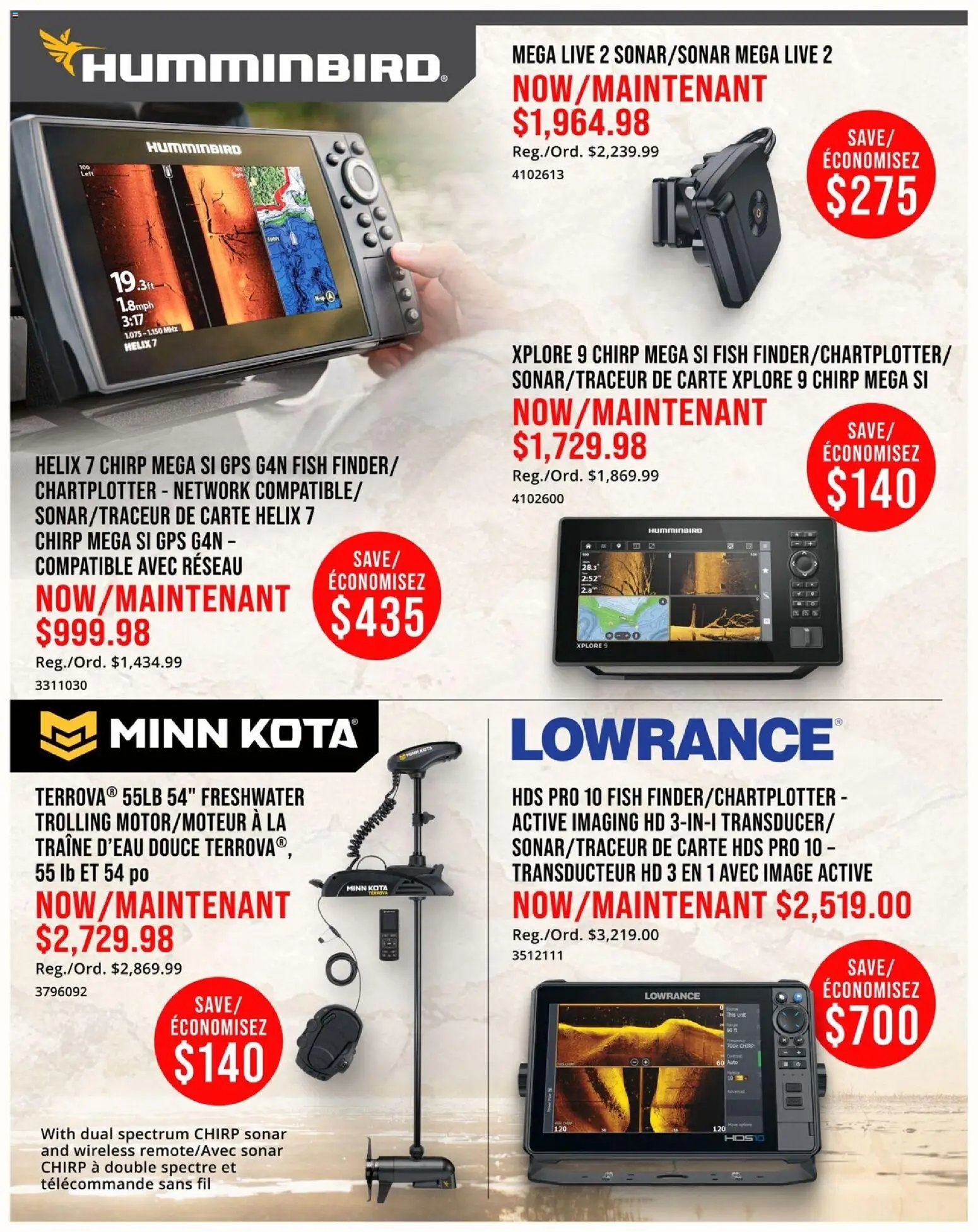 Cabelas weekly flyer / circulaire