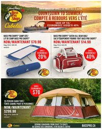 Cabelas weekly flyer / circulaire