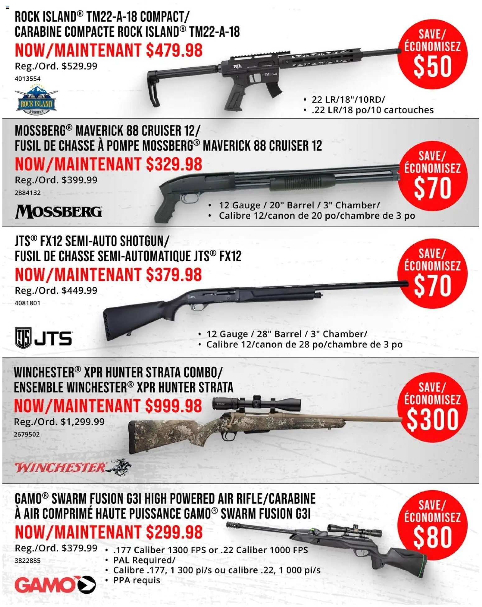 Cabelas weekly flyer / circulaire