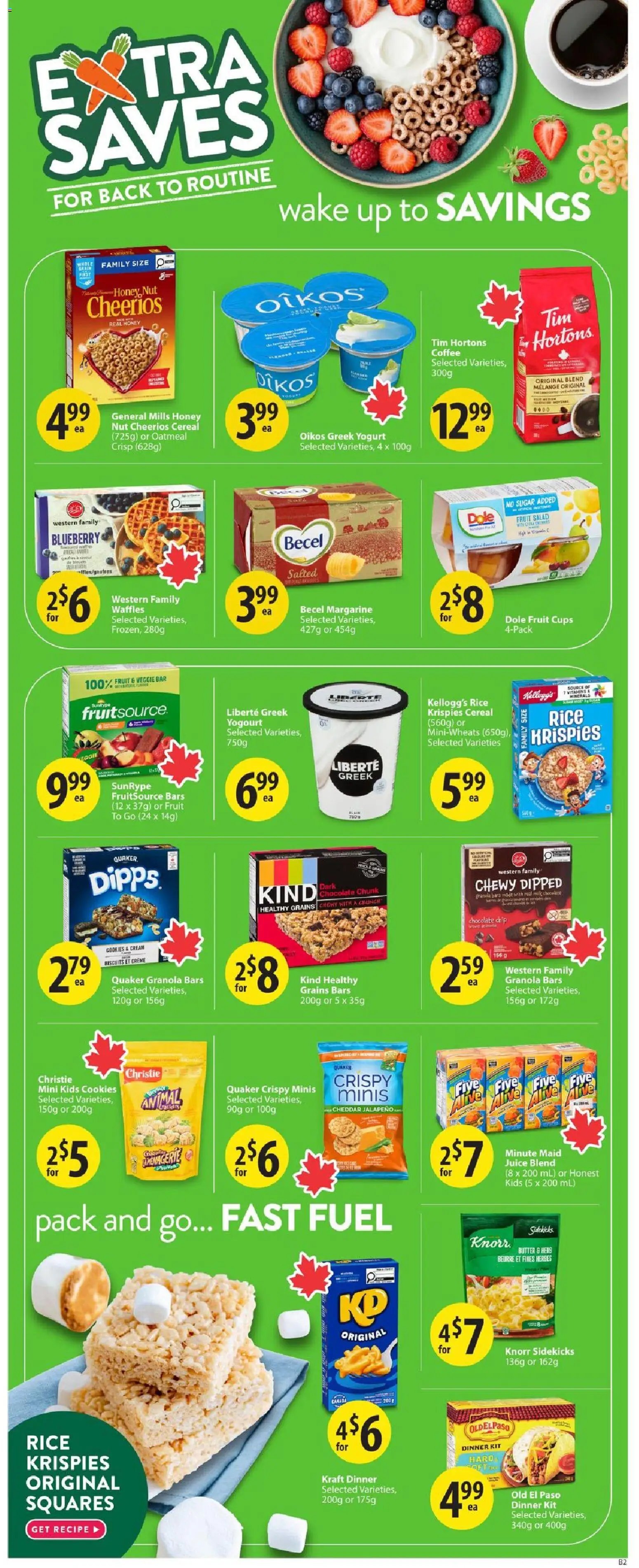 Save on foods weekly flyer / circulaire