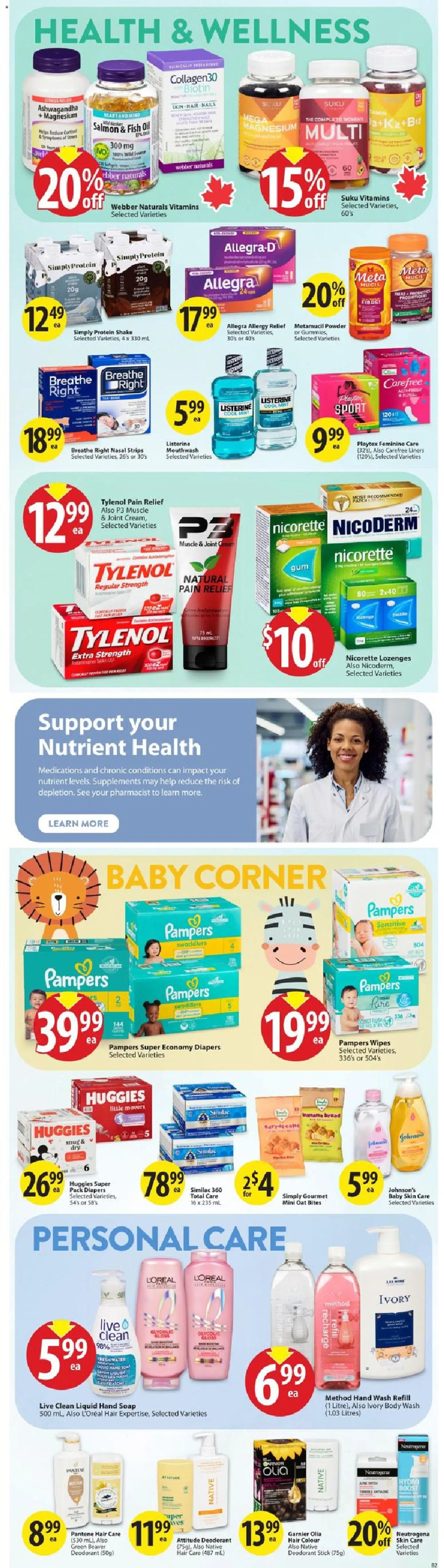 Save on foods weekly flyer / circulaire