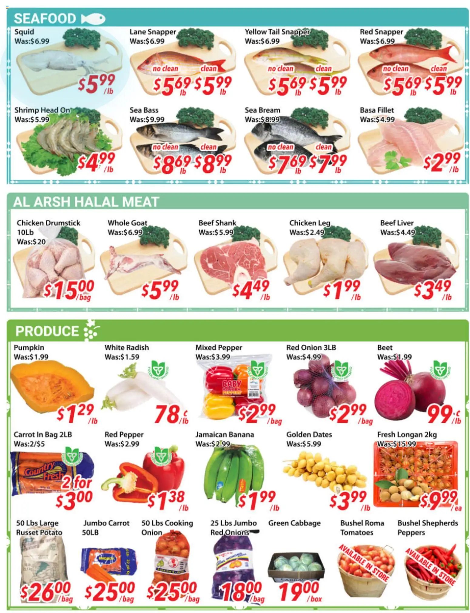 Ample Food Market weekly flyer / circulaire