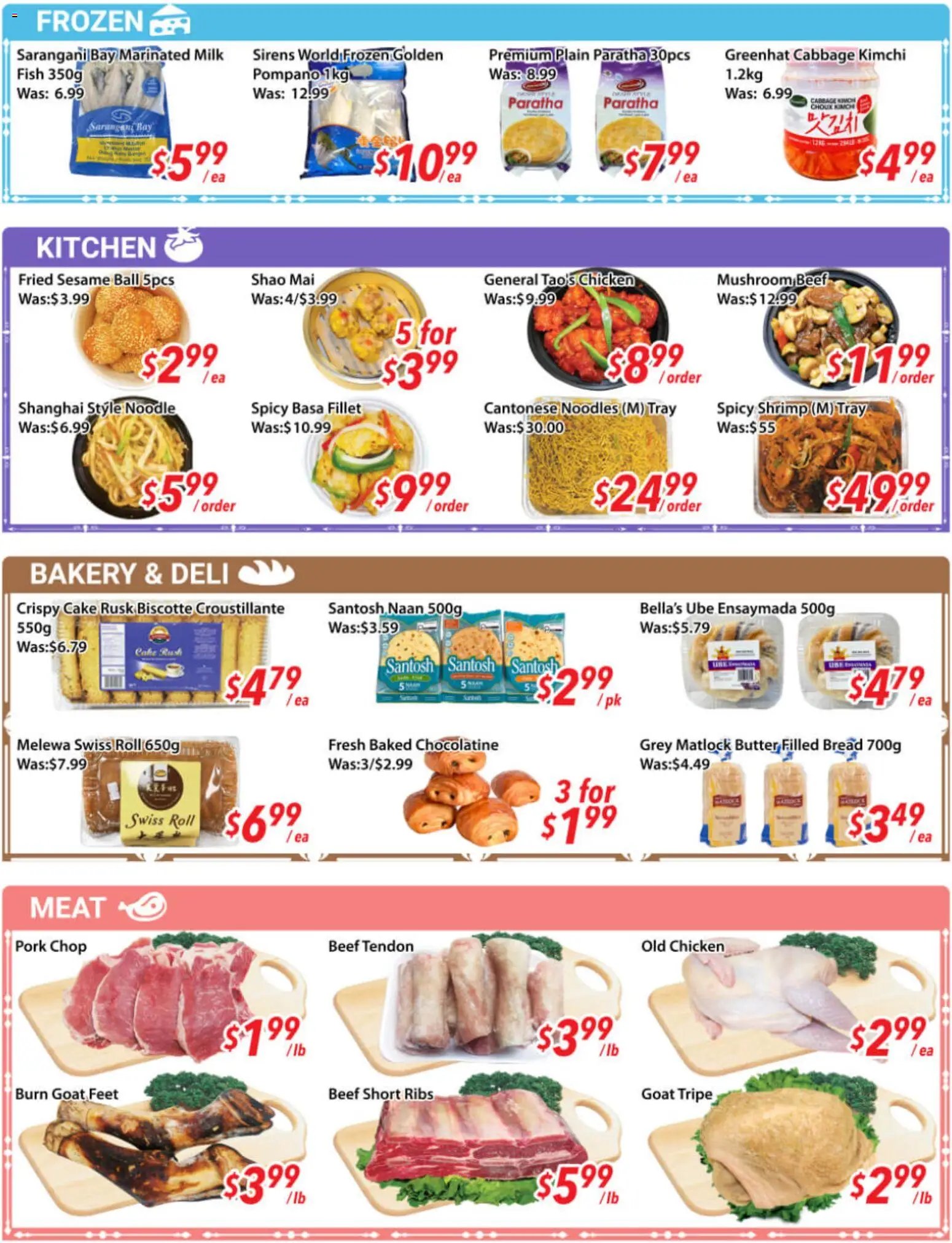 Ample Food Market weekly flyer / circulaire