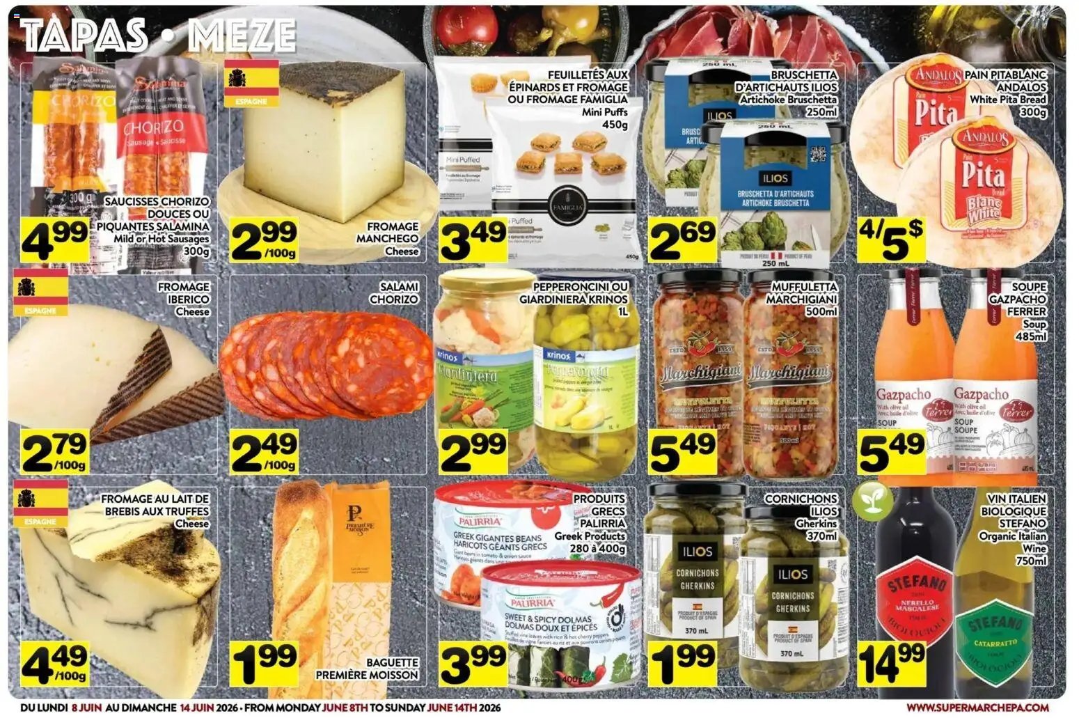 Pa Supermarché weekly flyer / circulaire