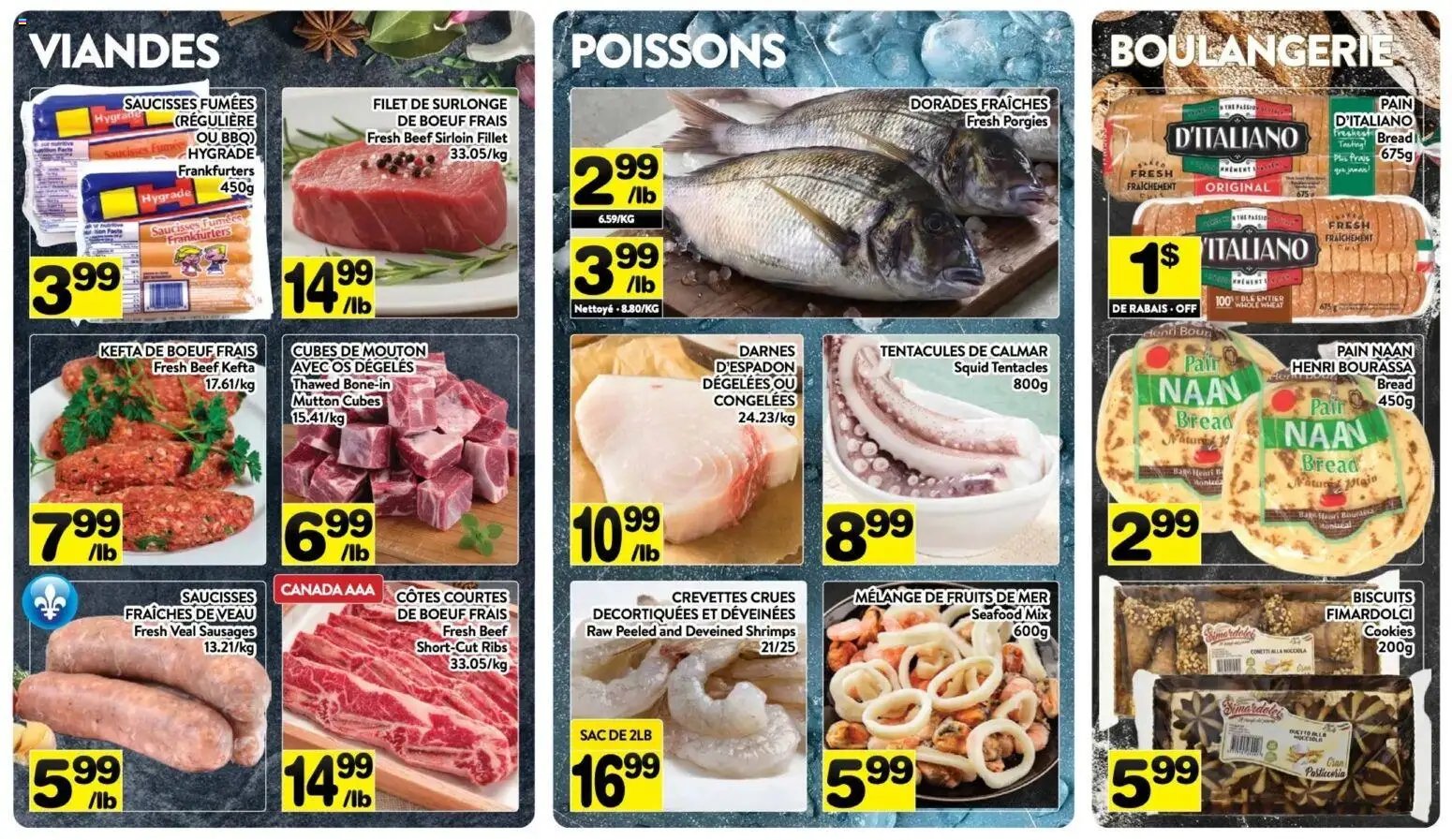 Pa Supermarché weekly flyer / circulaire