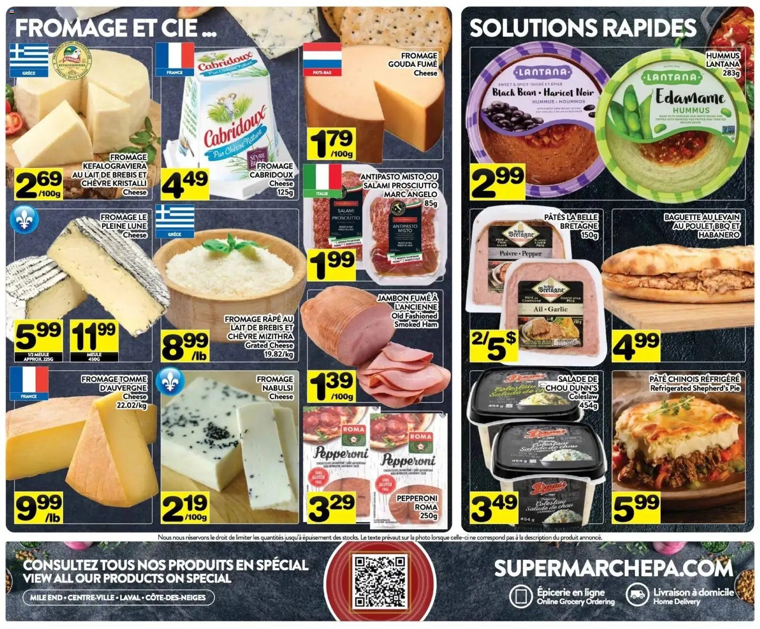Pa Supermarché weekly flyer / circulaire