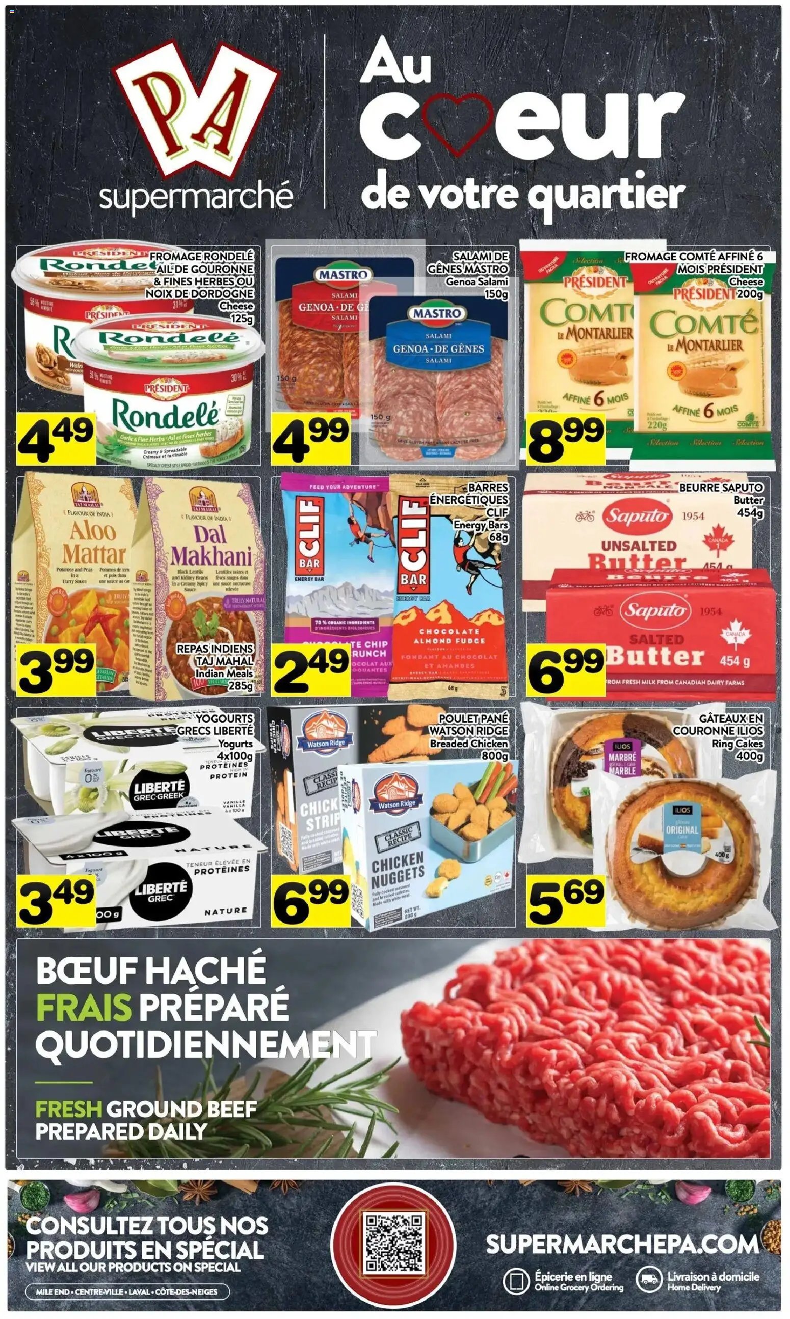 Pa Supermarché weekly flyer / circulaire