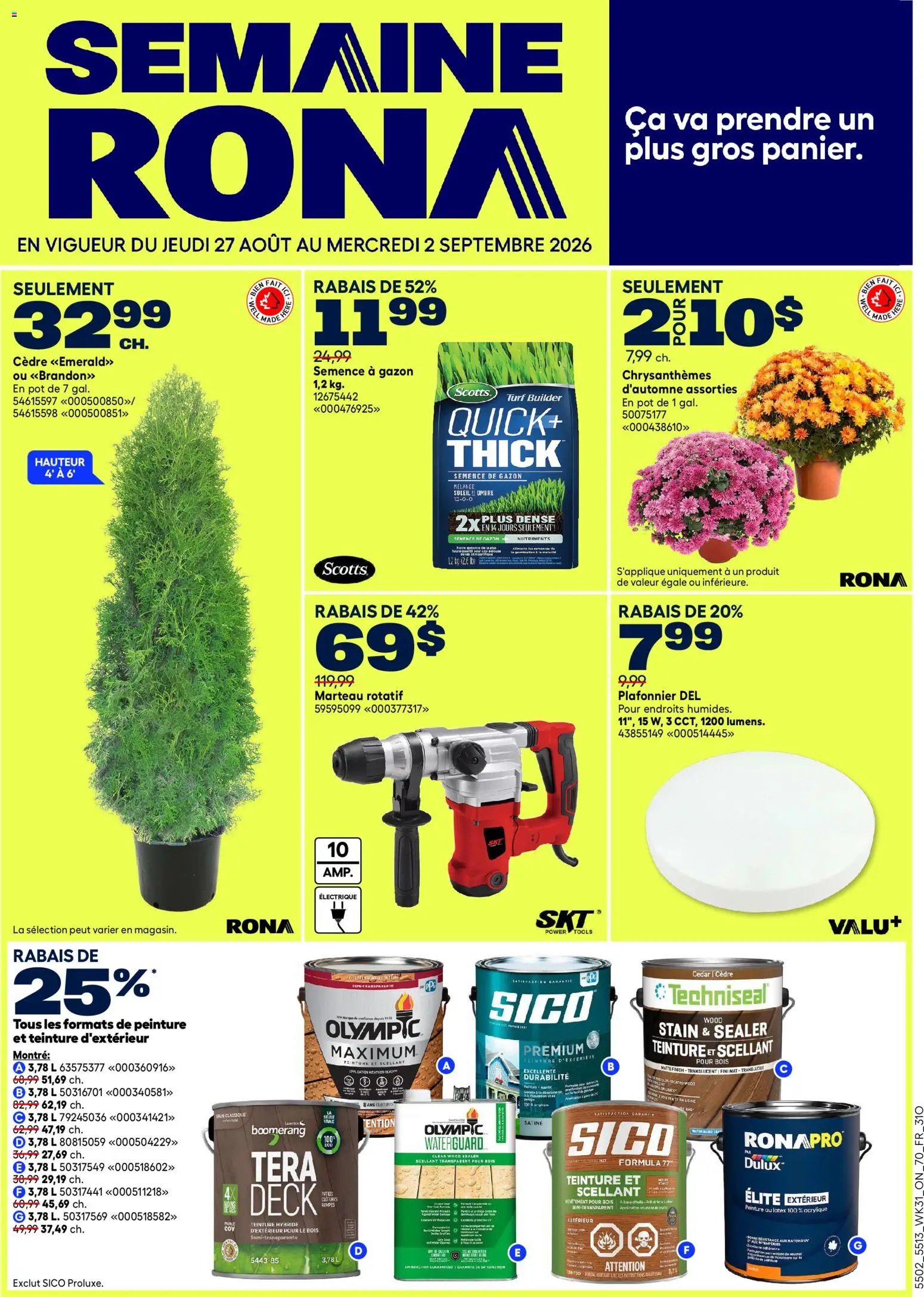Rona circulaire