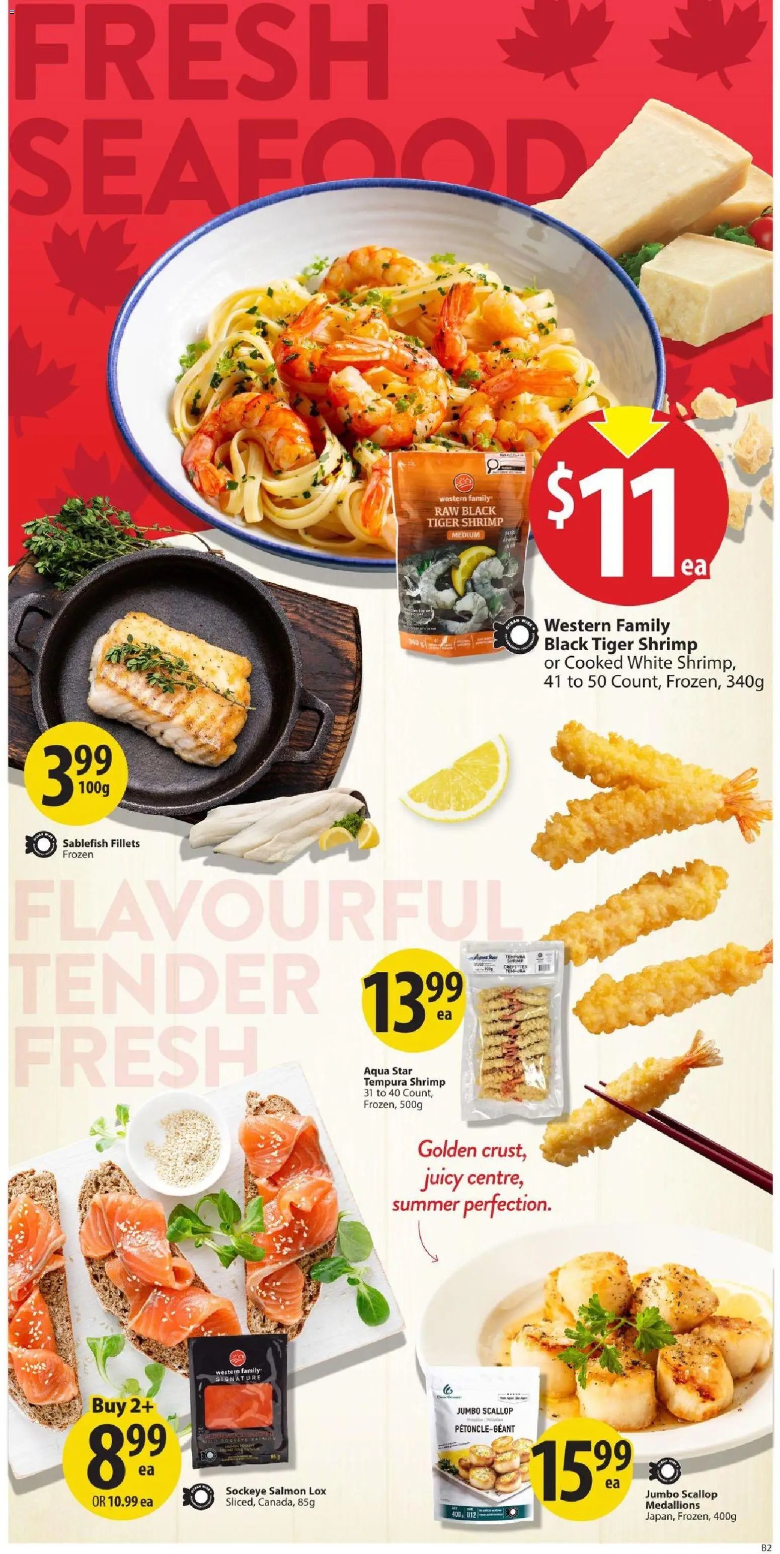 Save on foods weekly flyer / circulaire