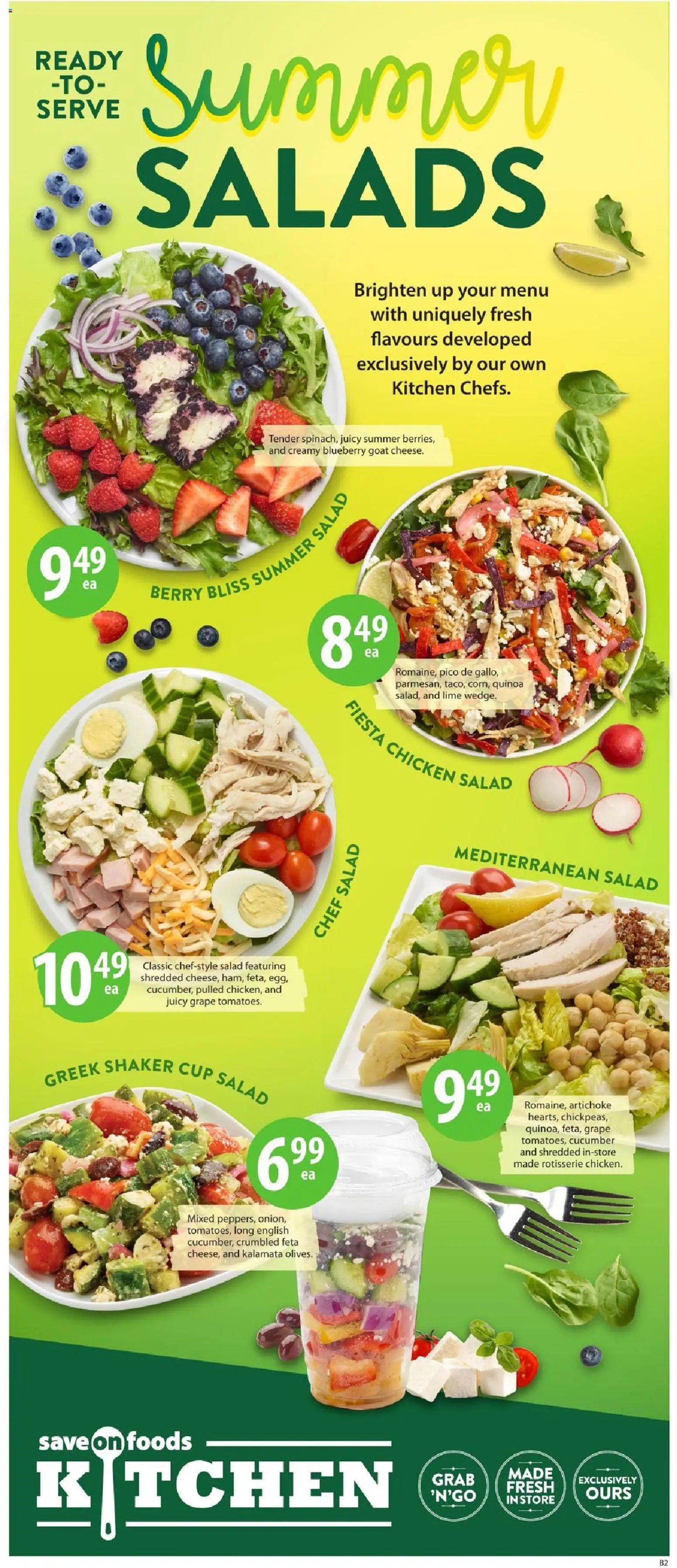 Save on foods weekly flyer / circulaire
