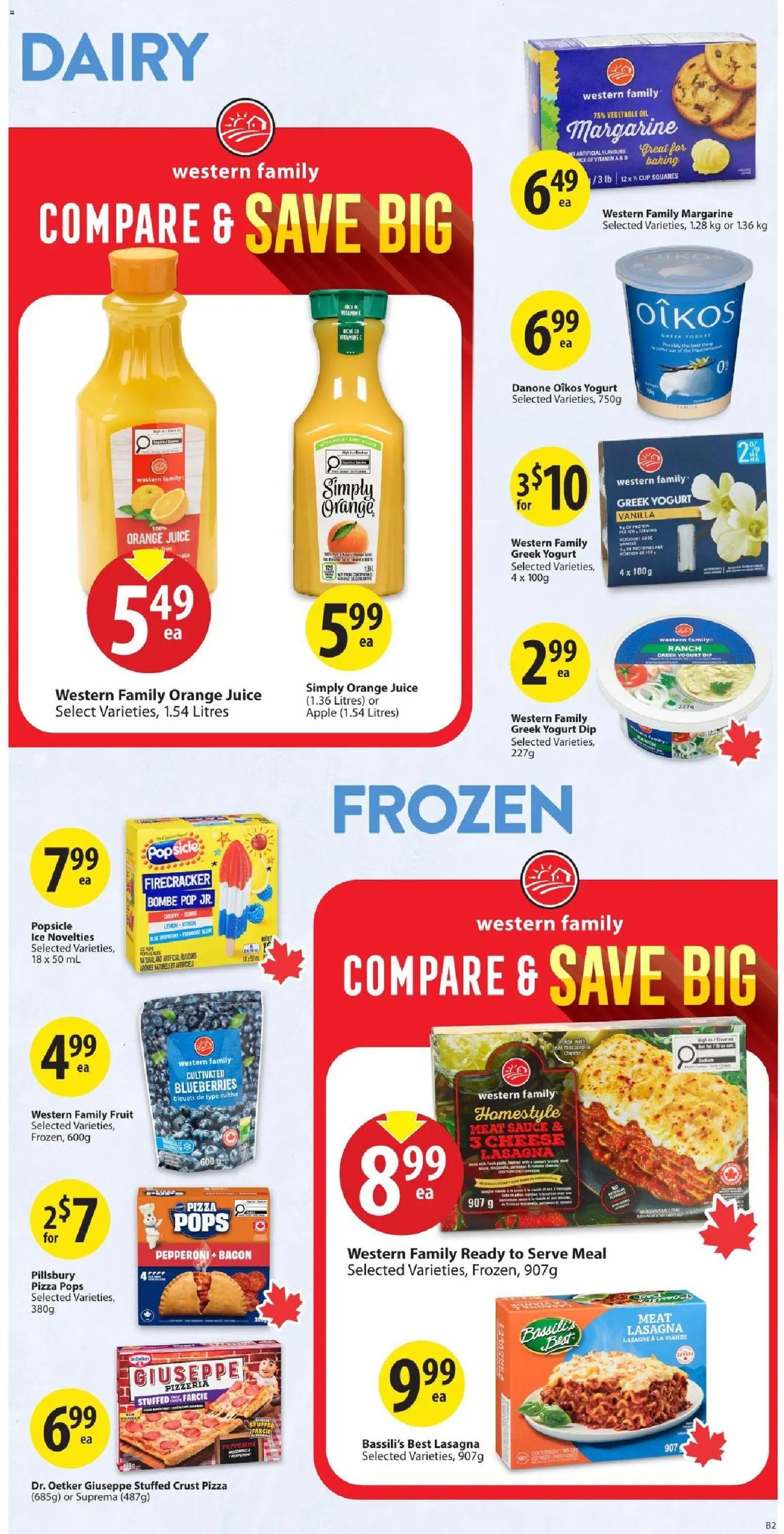 Save on foods weekly flyer / circulaire