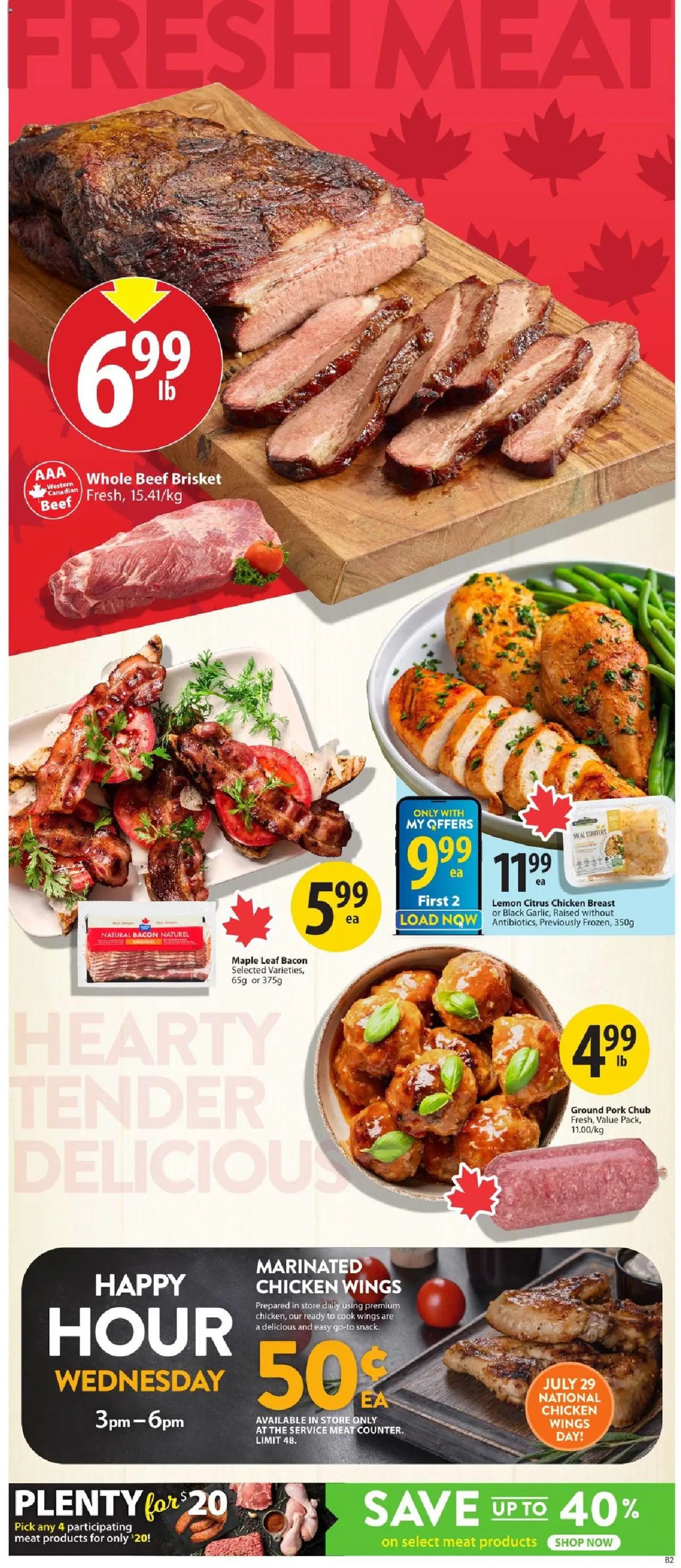 Save on foods weekly flyer / circulaire
