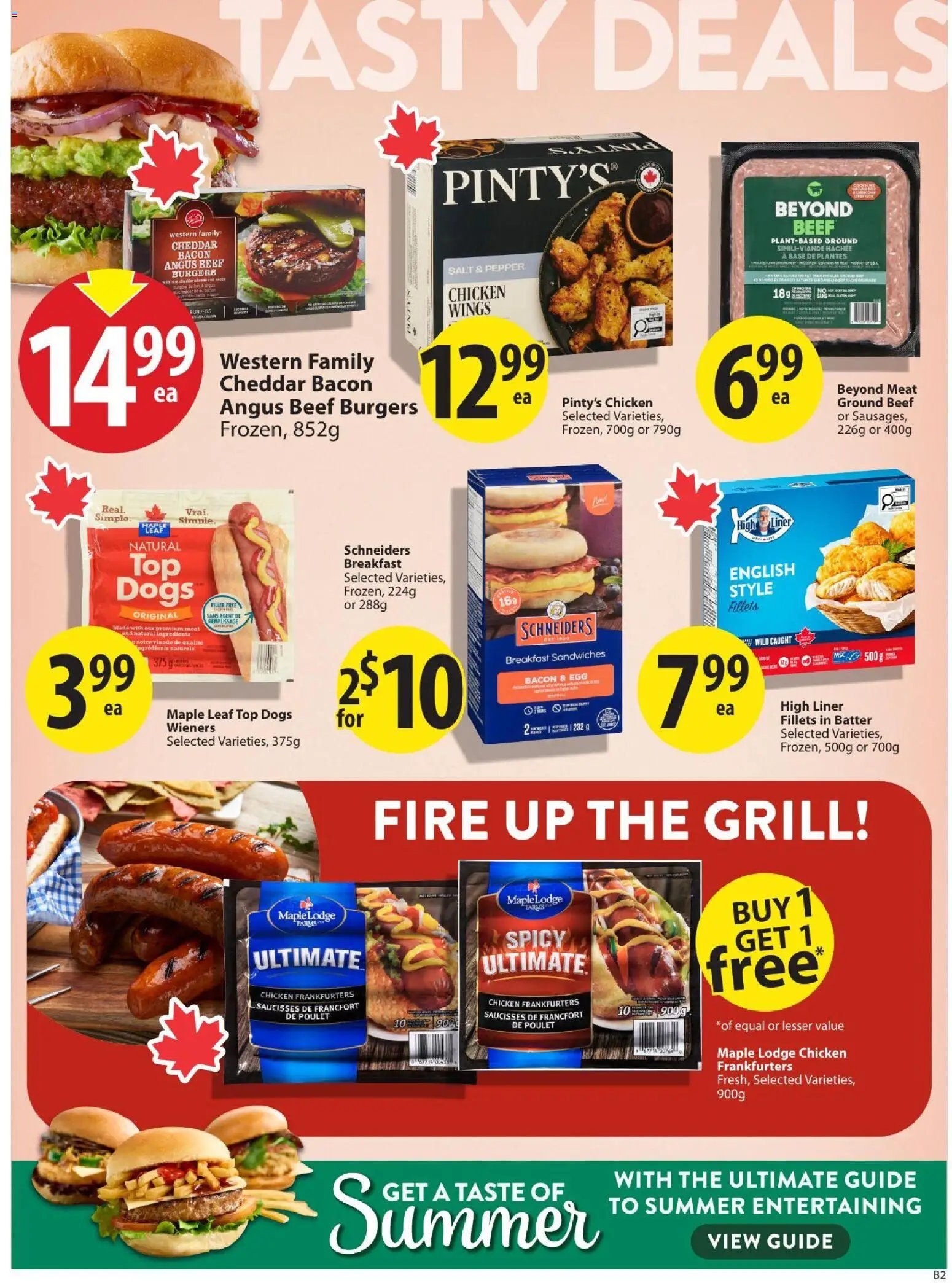 Save on foods weekly flyer / circulaire
