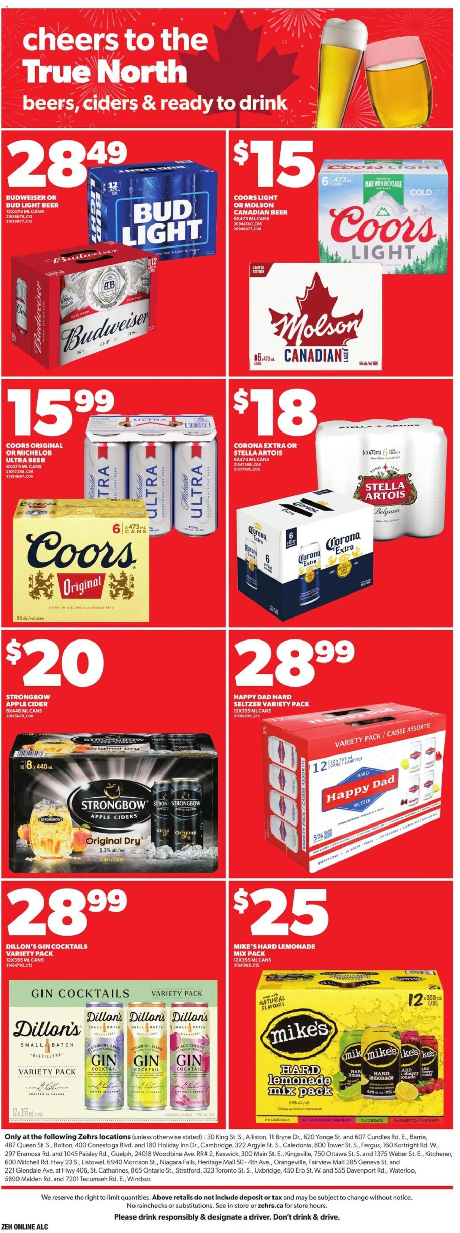Zehrs weekly flyer / circulaire