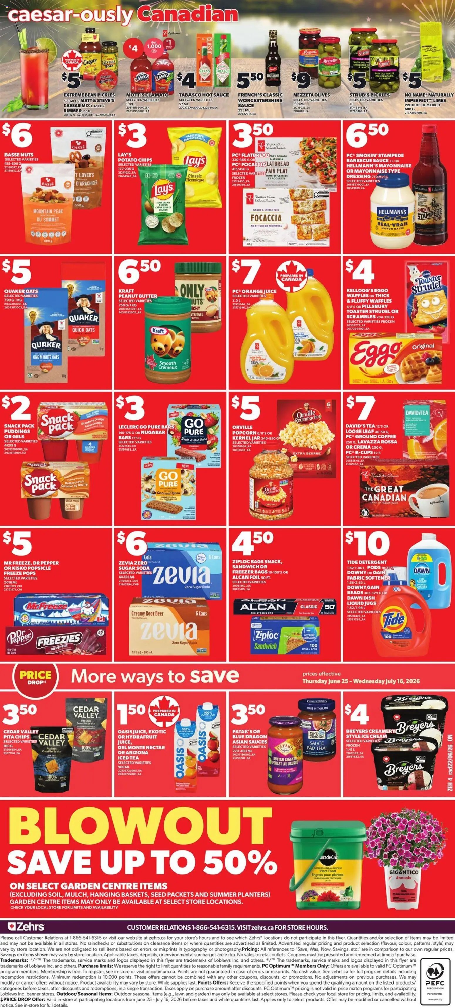 Zehrs weekly flyer / circulaire
