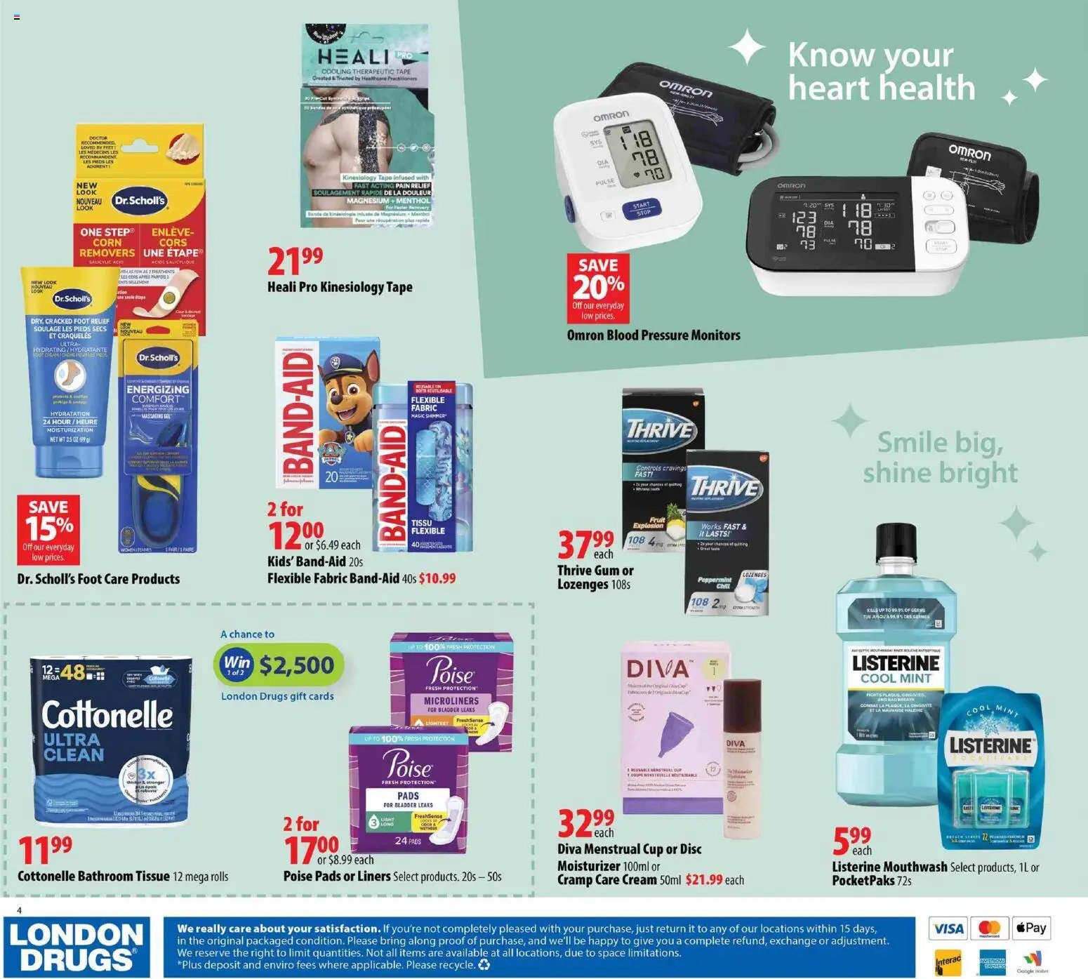 London Drugs flyer - Healthy Savings Event