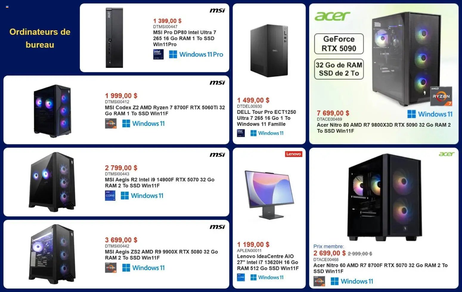 Canada Computers weekly flyer