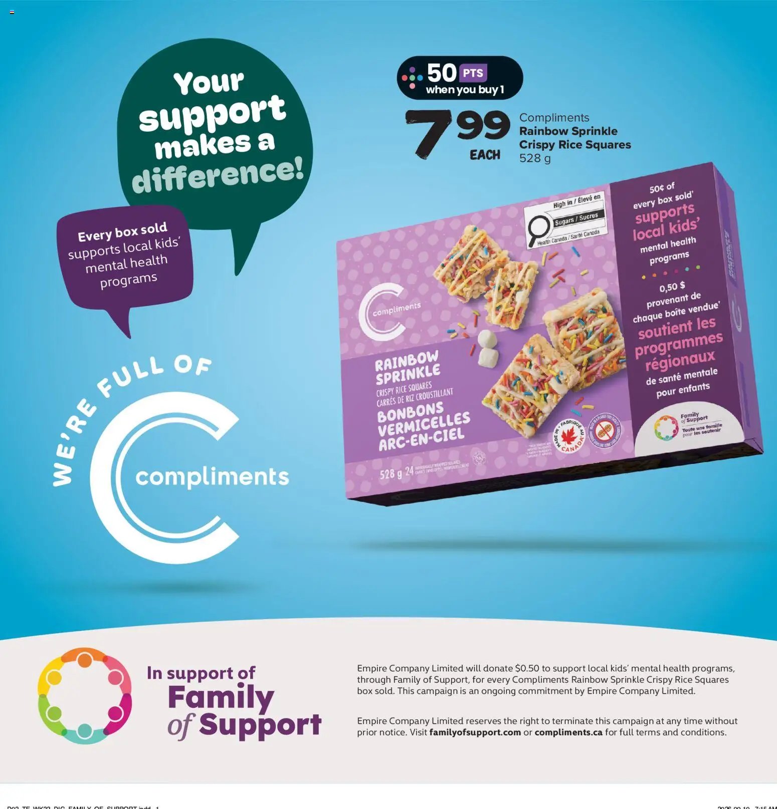Thrifty Foods weekly flyer / circulaire