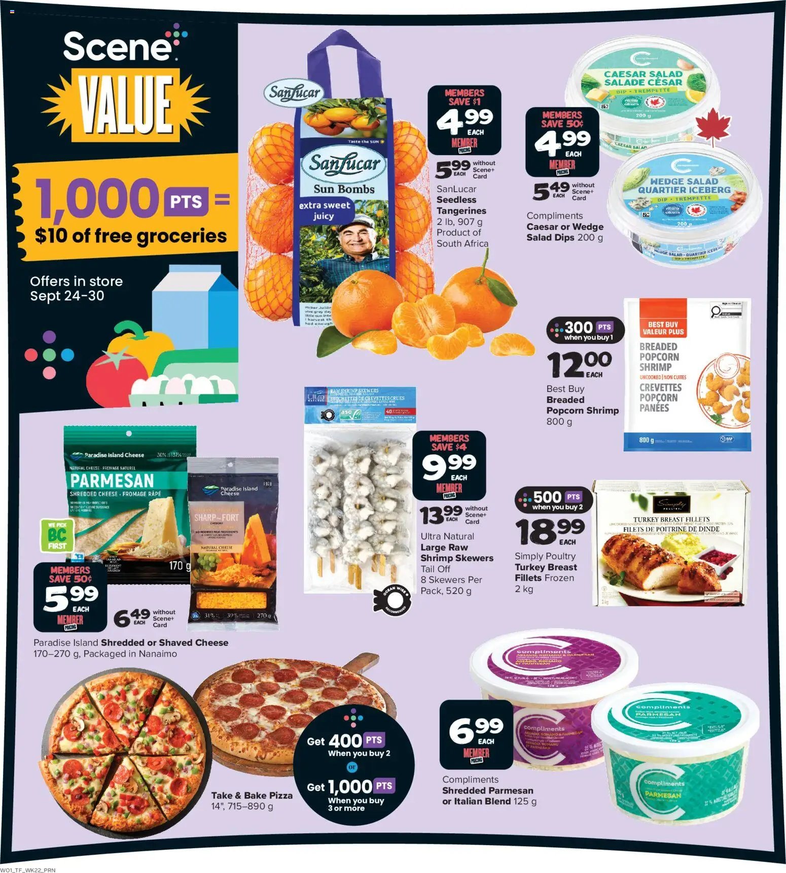 Thrifty Foods weekly flyer / circulaire