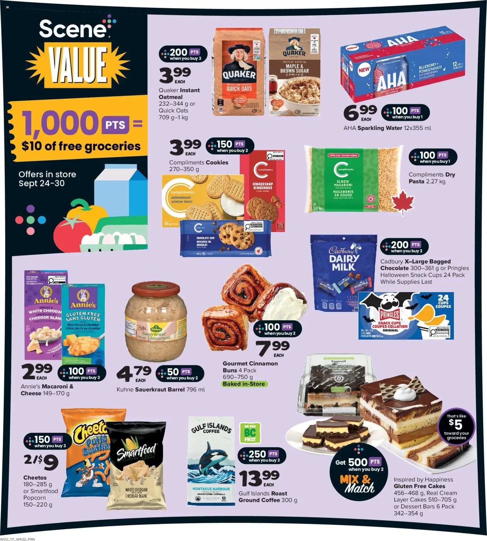Thrifty Foods weekly flyer / circulaire