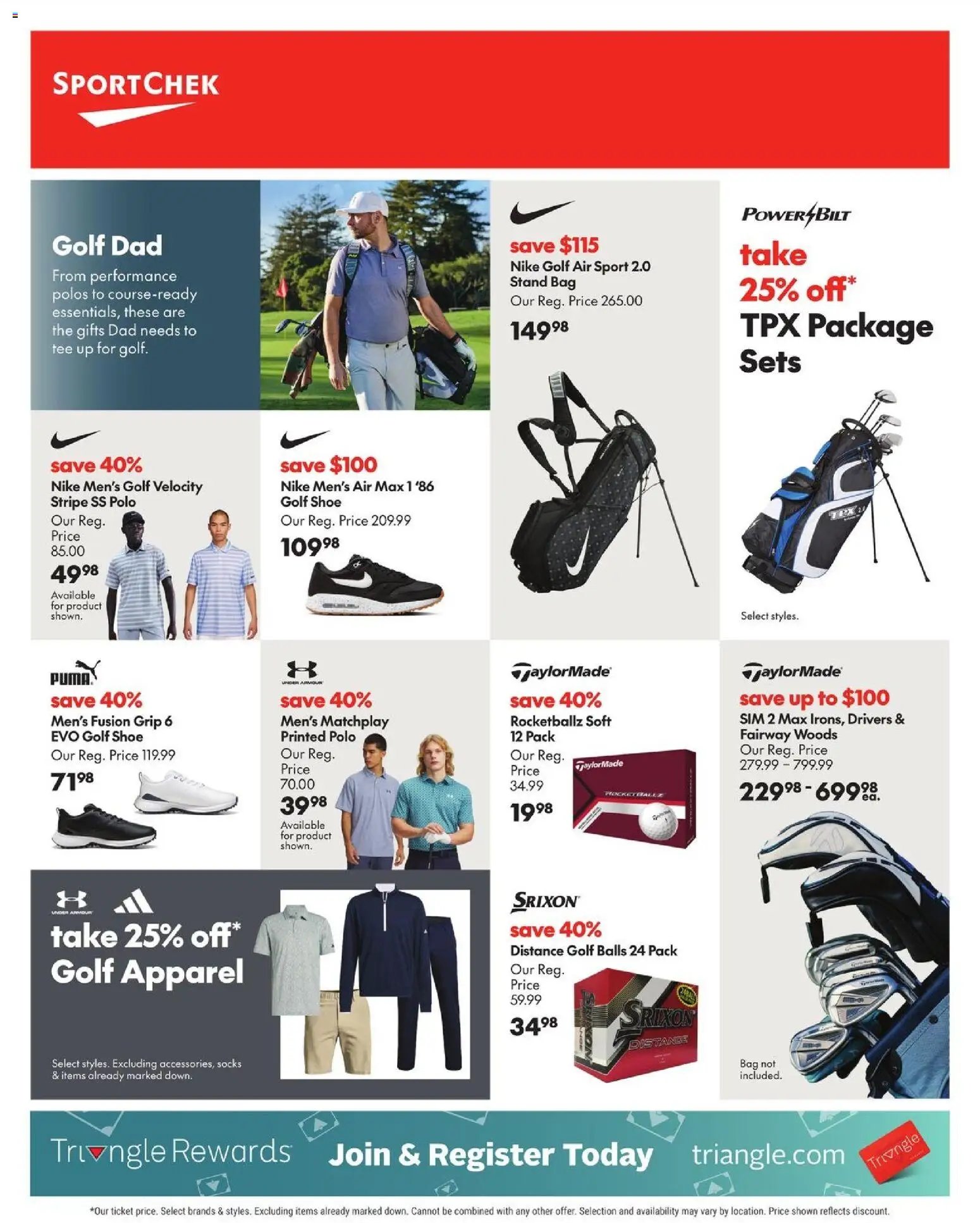 Sport Chek weekly flyer / circulaire