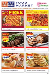 M&M Food Market weekly flyer / circulaire
