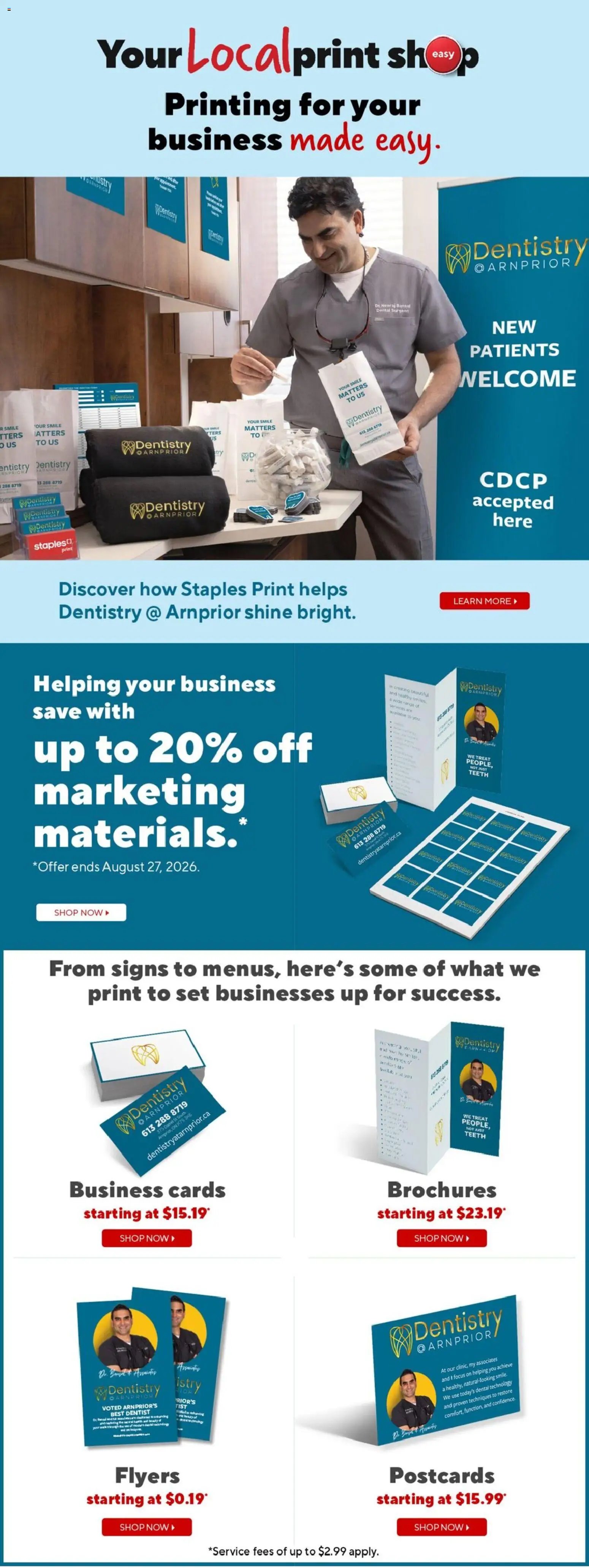 Staples weekly flyer / circulaire