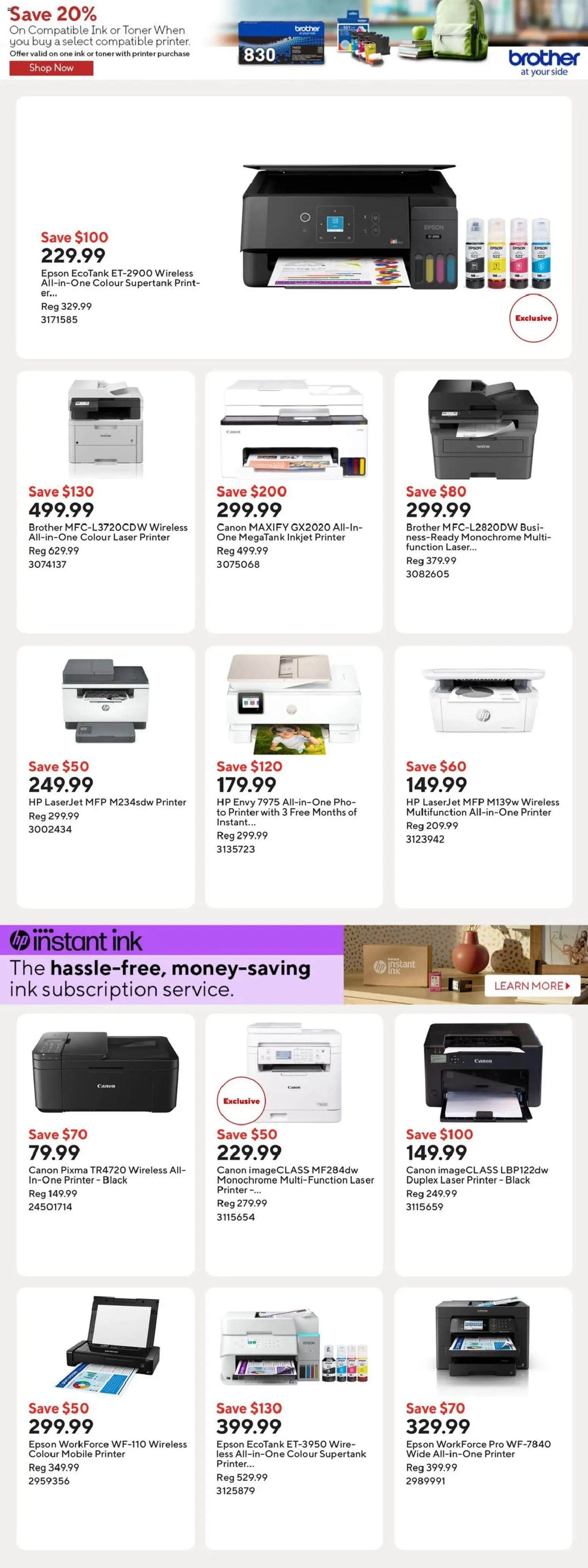 Staples weekly flyer / circulaire