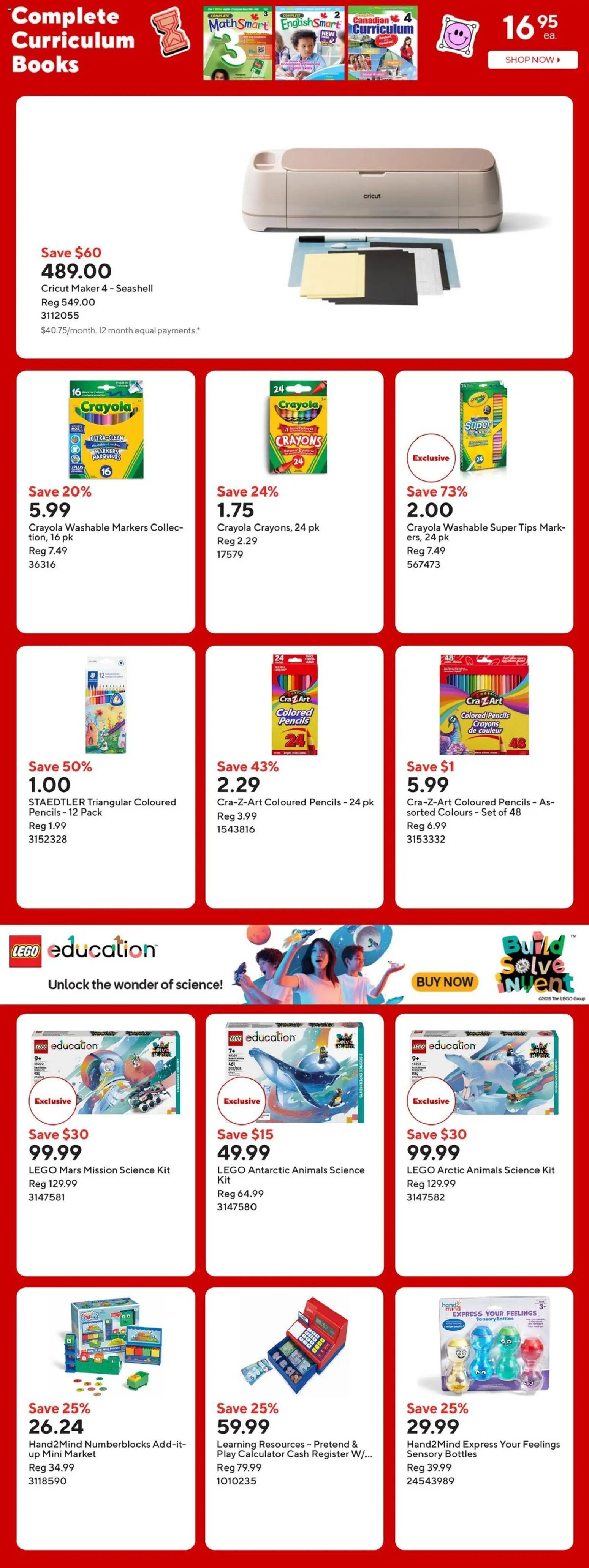 Staples weekly flyer / circulaire