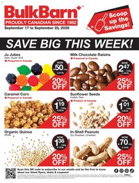 Bulk Barn weekly flyer / circulaire